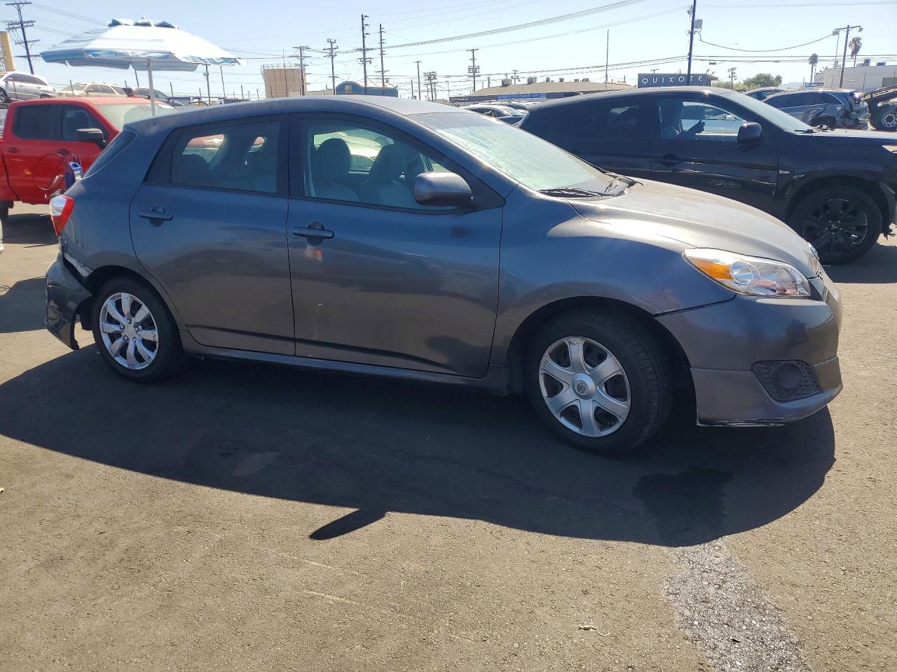 2009 Toyota Matrix Base Gray vin: 2T1KU40E19C163579