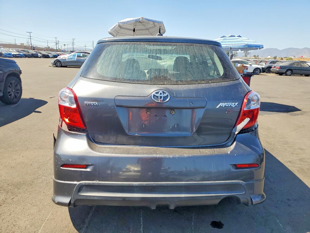 2009 Toyota Matrix Base Gray vin: 2T1KU40E19C163579
