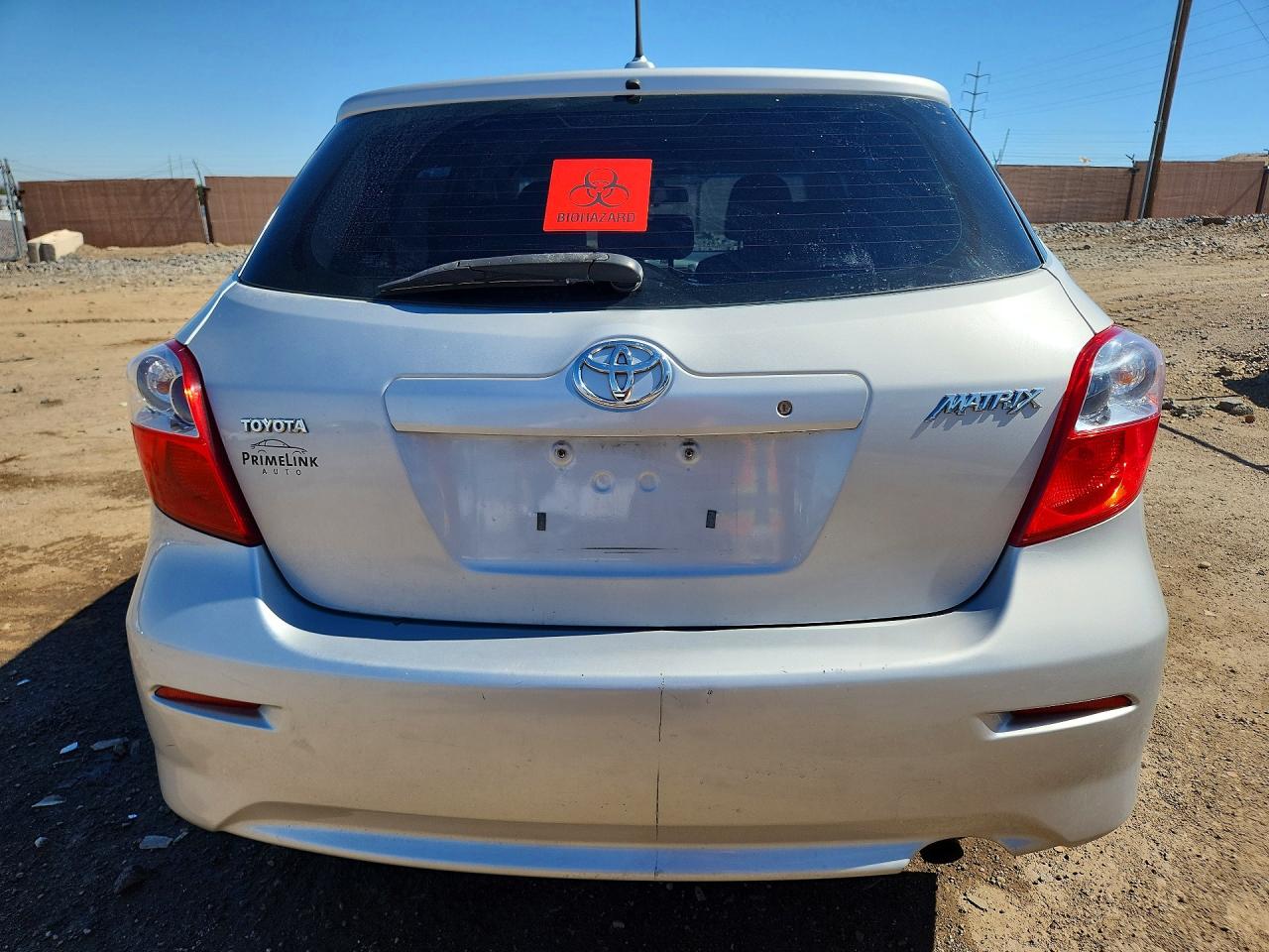 2009 Toyota Matrix Base Silver vin: 2T1KU40E29C004473