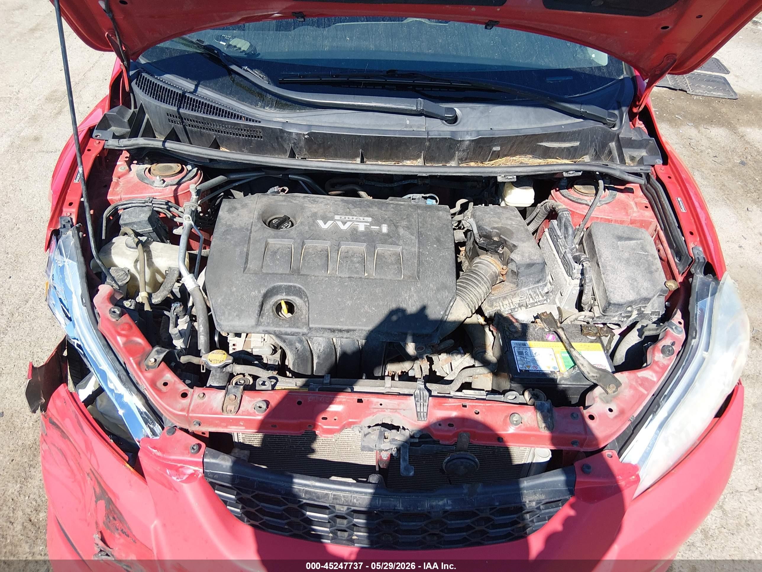 2009 Toyota Matrix   Red vin: 2T1KU40E29C064446