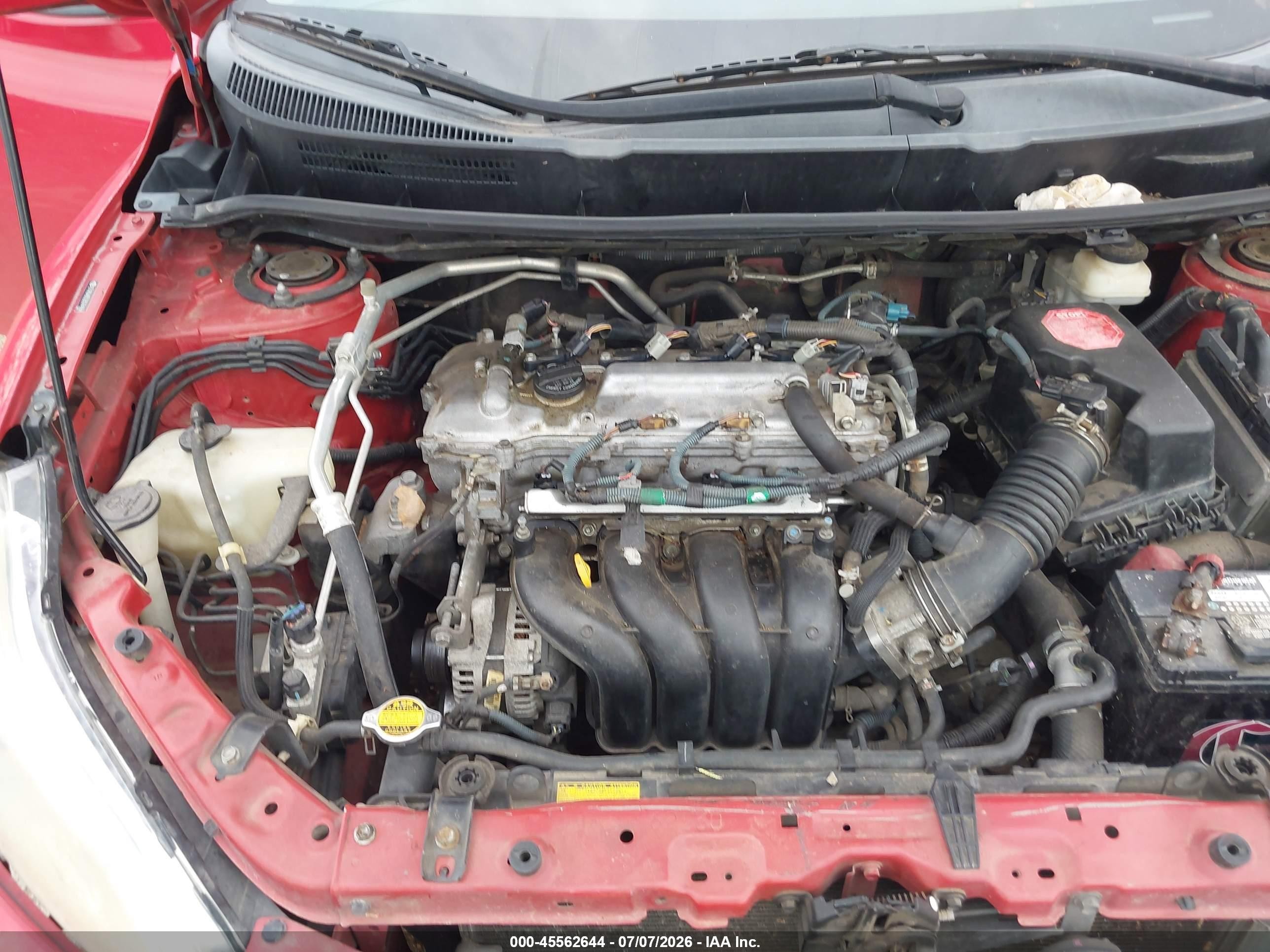 2009 Toyota Matrix   Red vin: 2T1KU40E29C064964