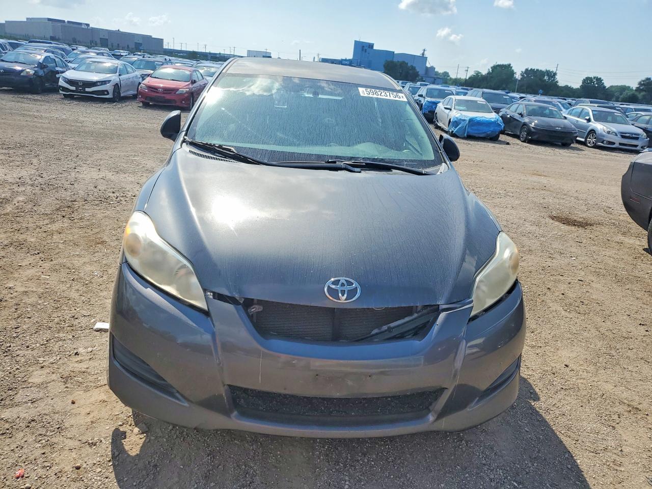 2009 Toyota Matrix Base Gray vin: 2T1KU40E39C057750