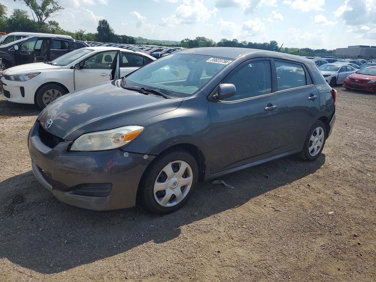 2009 Toyota Matrix Base Gray vin: 2T1KU40E39C057750