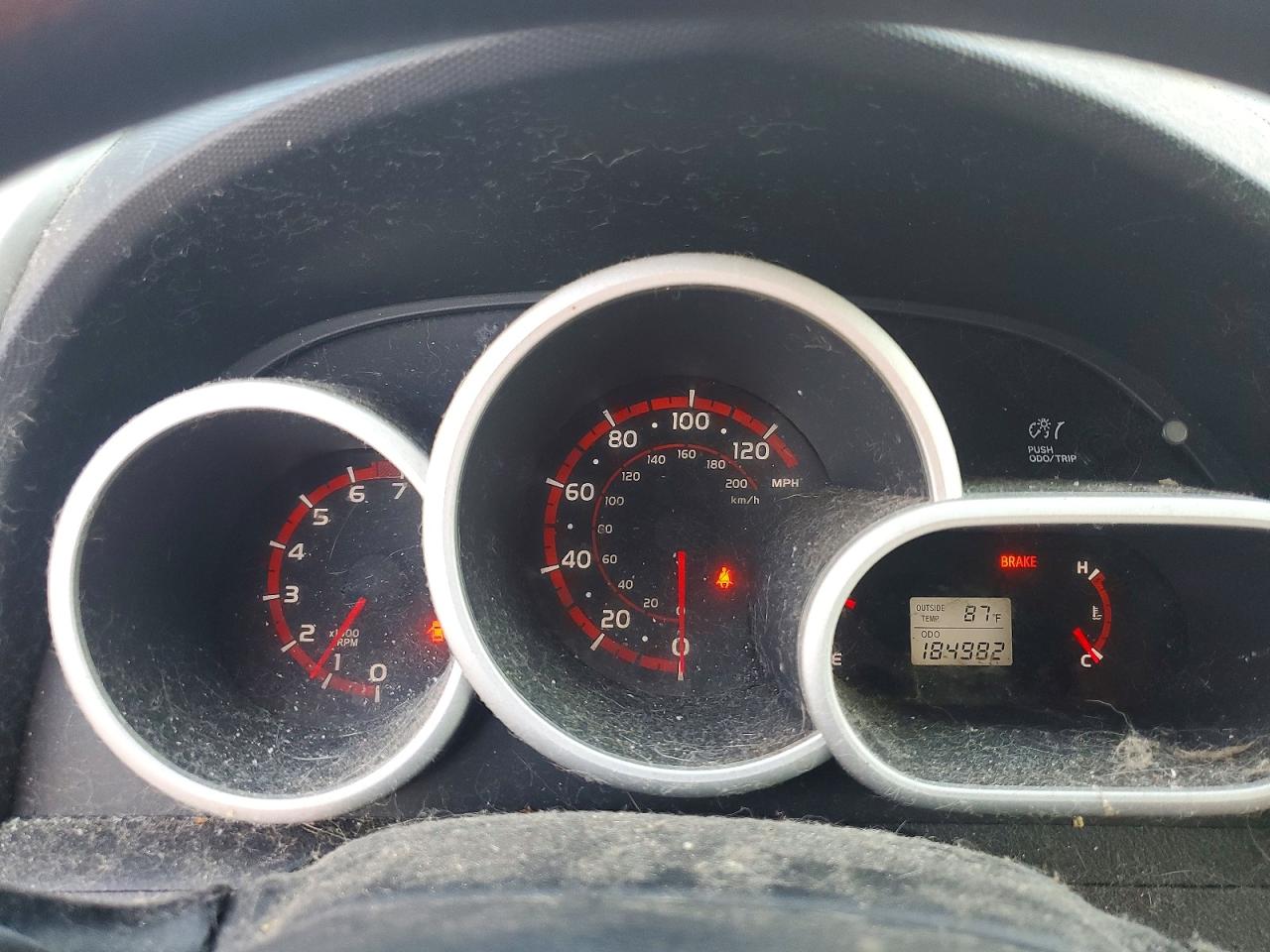 2009 Toyota Matrix Base Gray vin: 2T1KU40E39C057750