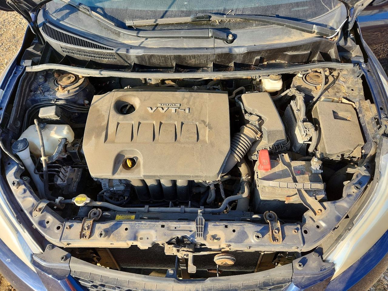 2009 Toyota Corolla Matrix Base Blue vin: 2T1KU40E39C076234