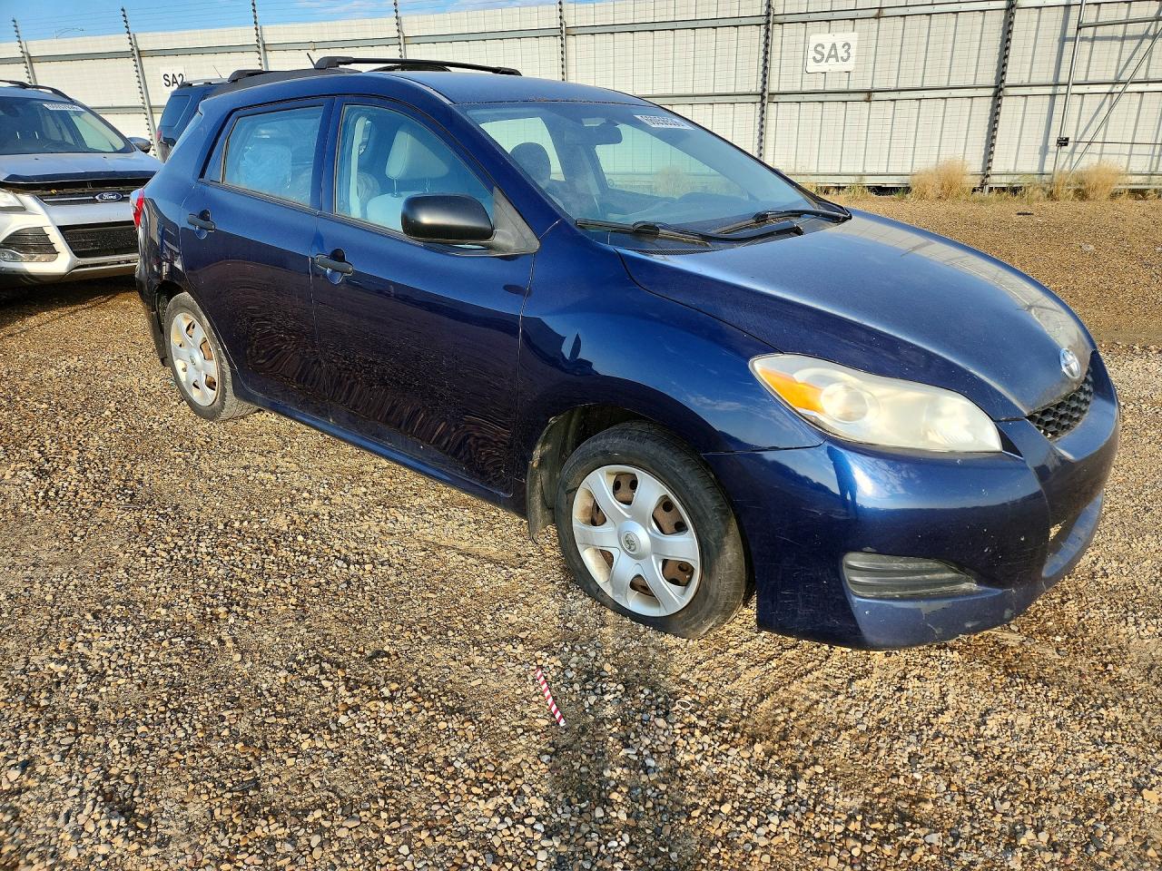 2009 Toyota Corolla Matrix Base Blue vin: 2T1KU40E39C076234