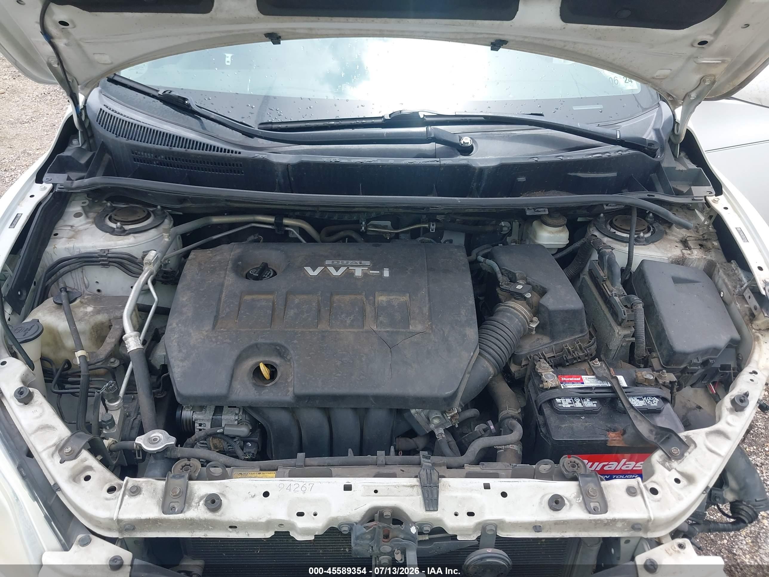 2009 Toyota Matrix   Белый vin: 2T1KU40E39C137842