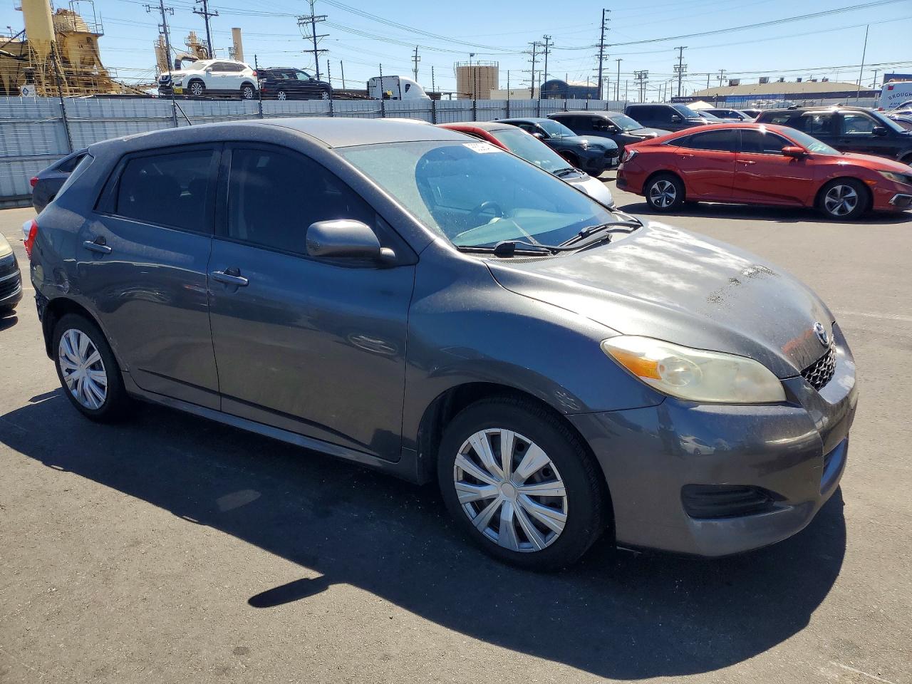 2009 Toyota Matrix Base Gray vin: 2T1KU40E39C163454