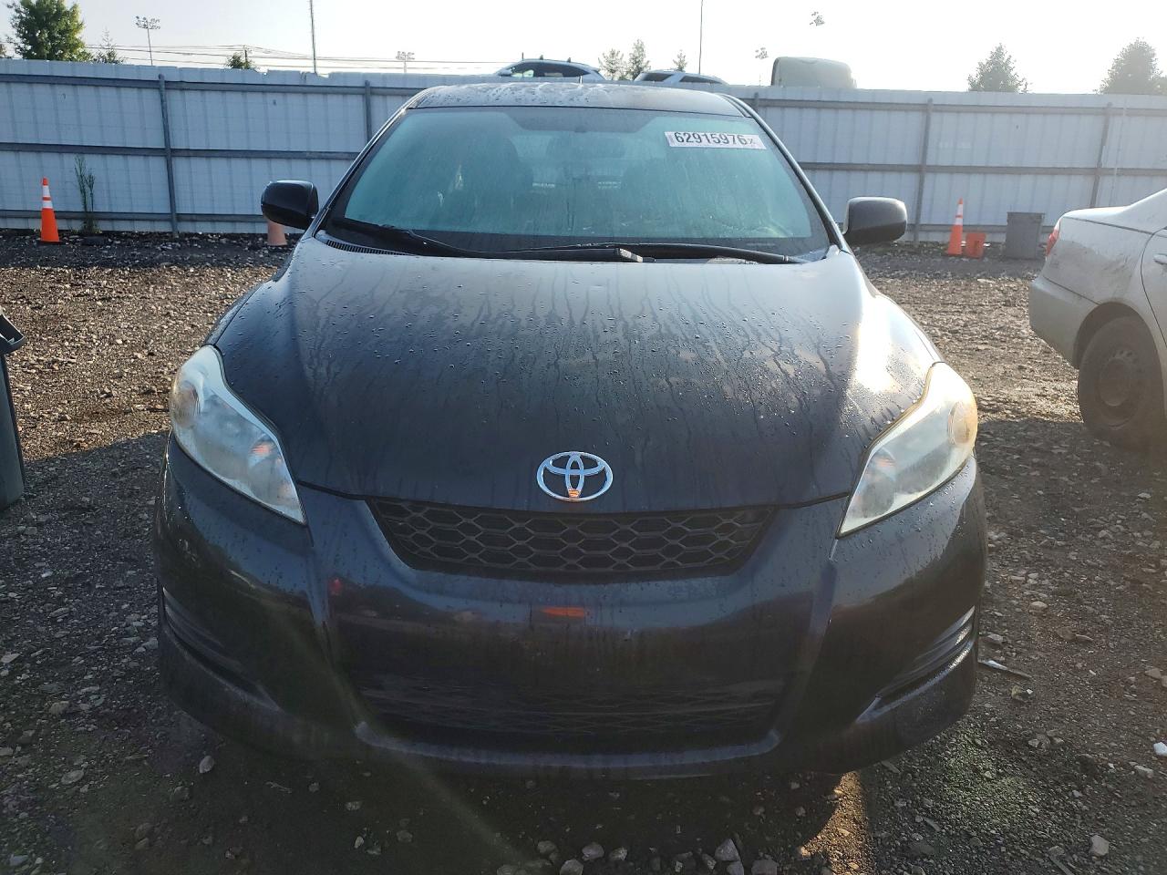 2009 Toyota Matrix Base Black vin: 2T1KU40E49C021260
