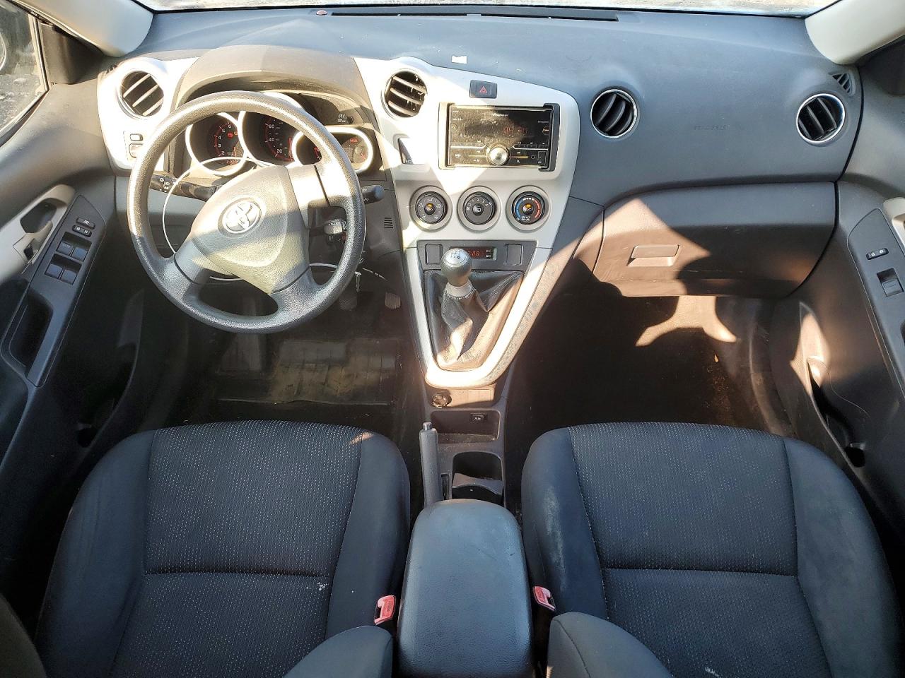 2009 Toyota Matrix Base Black vin: 2T1KU40E49C021260