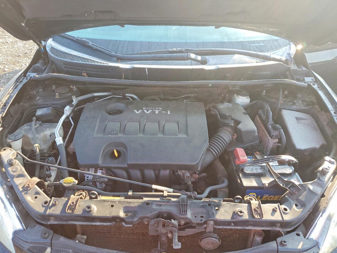 2009 Toyota Matrix Base Black vin: 2T1KU40E49C021260
