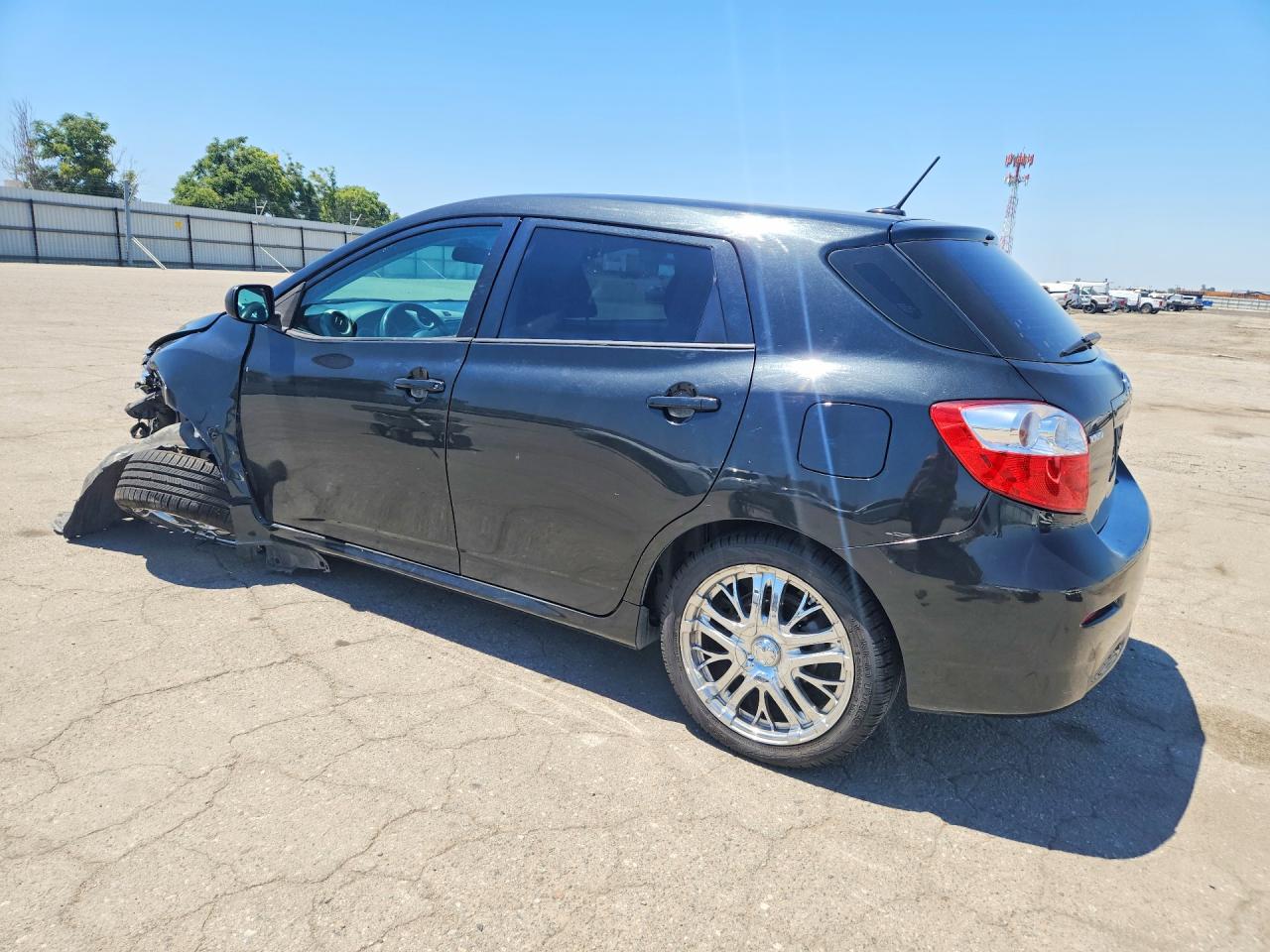 2009 Toyota Matrix Base Black vin: 2T1KU40E49C039709