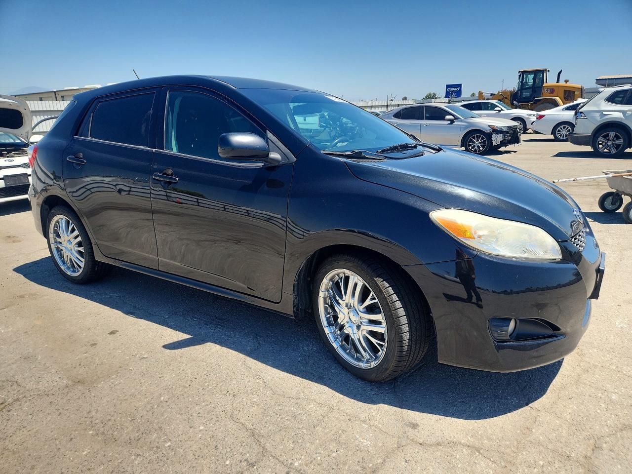 2009 Toyota Matrix Base Black vin: 2T1KU40E49C039709