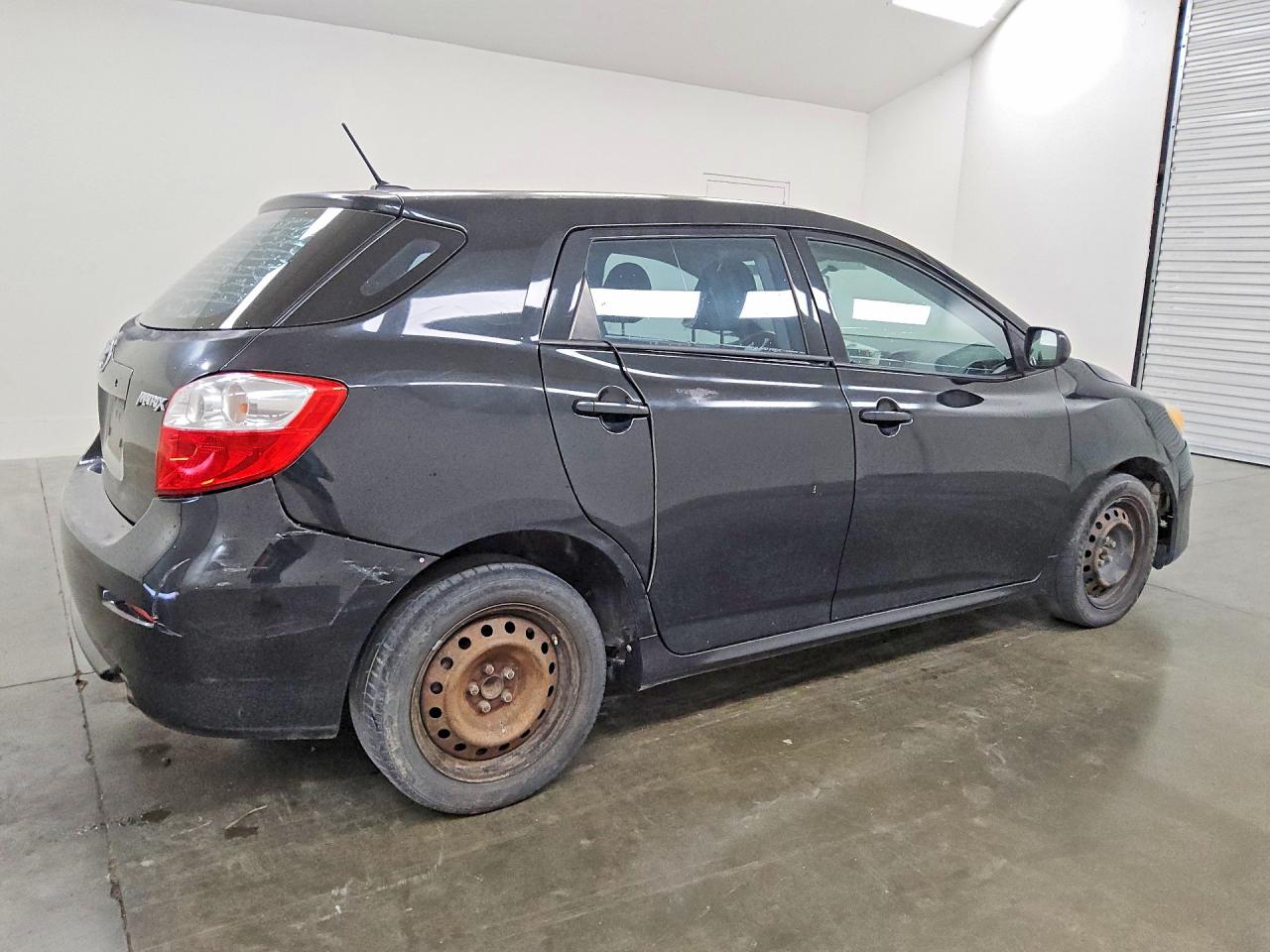 2009 Toyota Matrix Base Black vin: 2T1KU40E49C088294