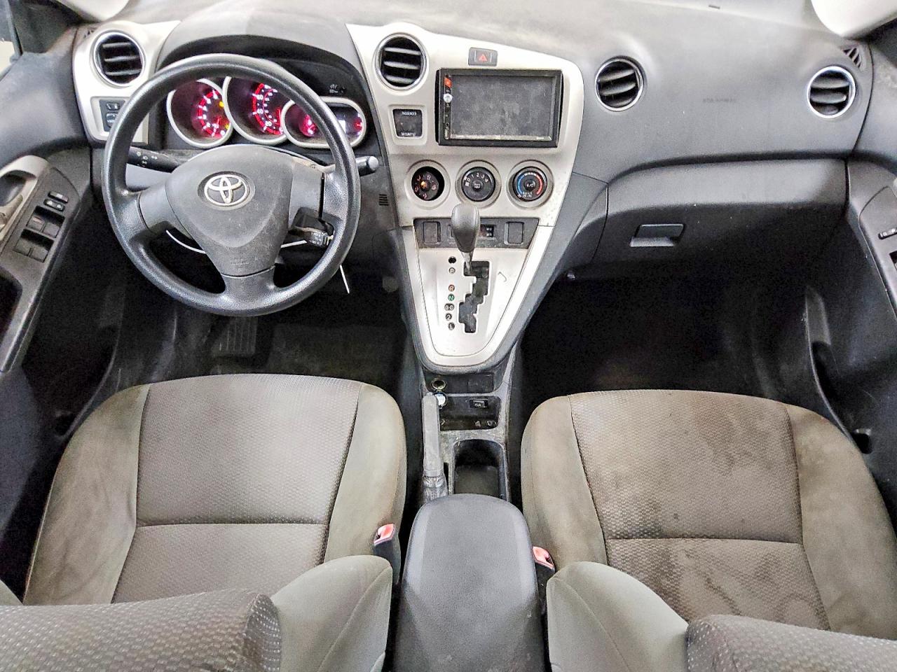 2009 Toyota Matrix Base Black vin: 2T1KU40E49C088294
