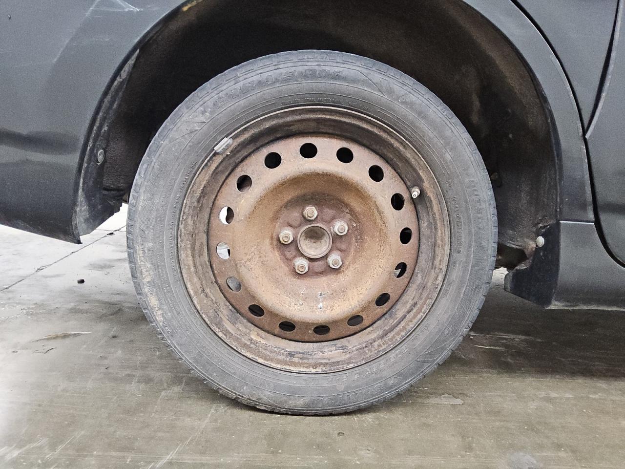 2009 Toyota Matrix Base Black vin: 2T1KU40E49C088294 Damage: Right Rear Wheel Cover, Missing, Replacement Required