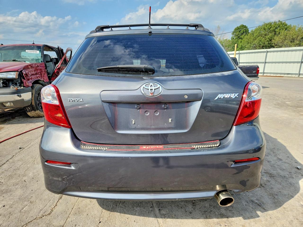 2009 Toyota Matrix Base Gray vin: 2T1KU40E49C089073