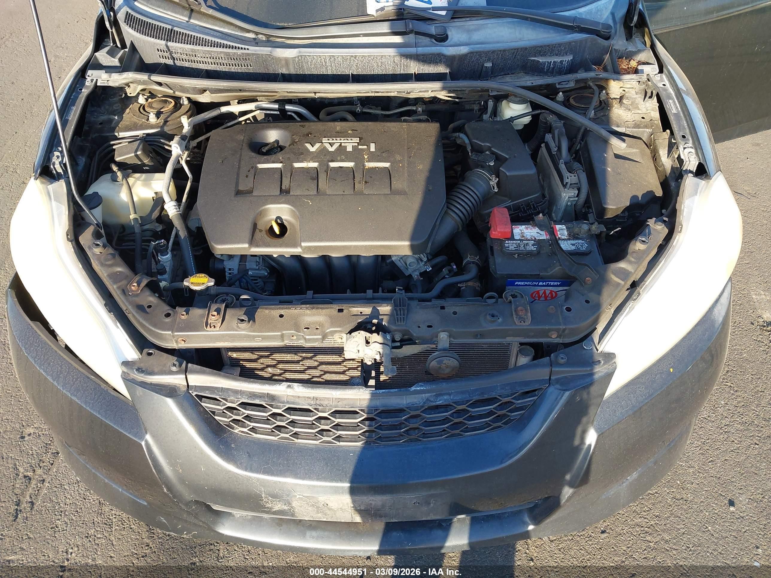 2009 Toyota Matrix   Black vin: 2T1KU40E59C038181
