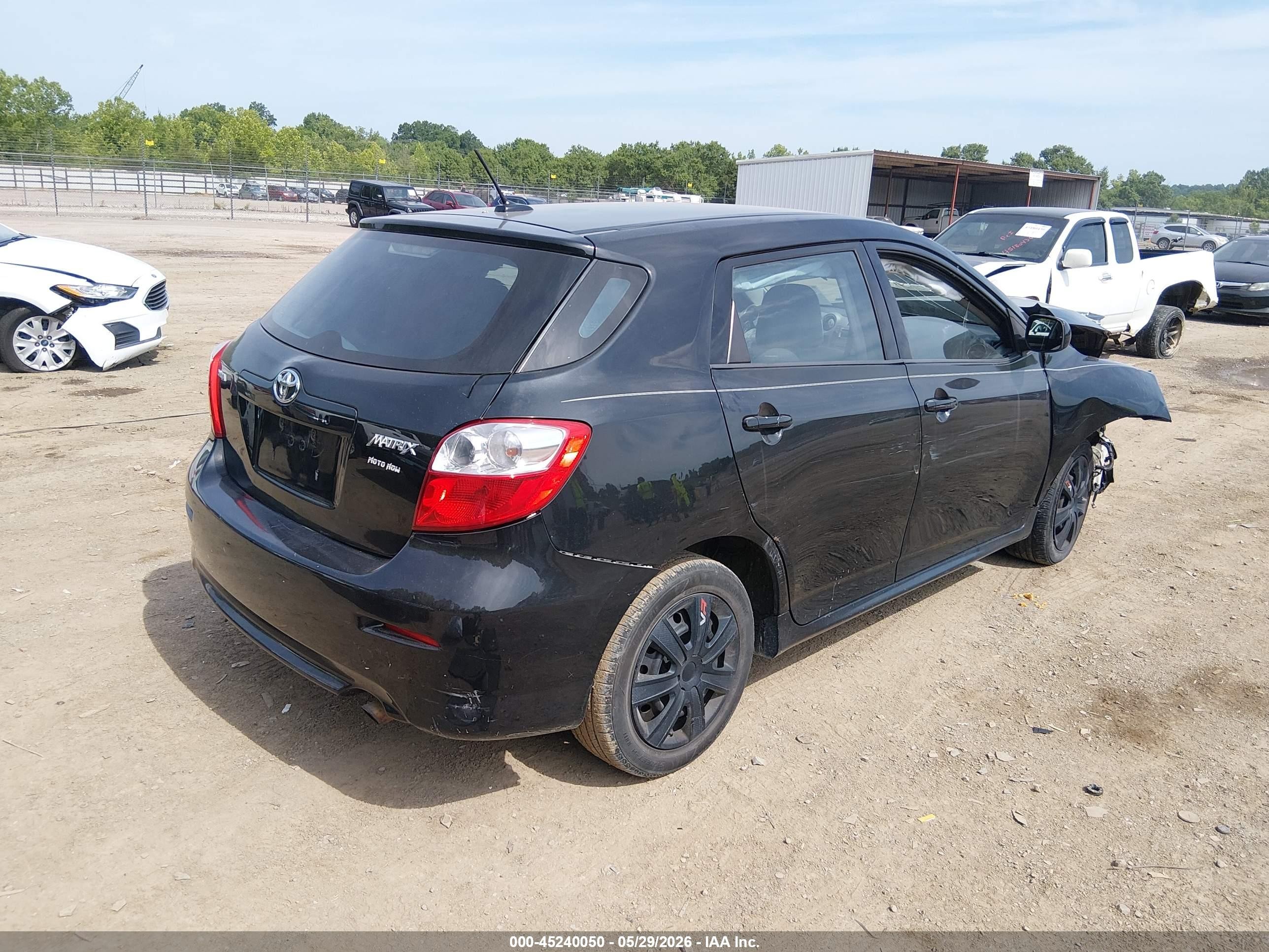 2009 Toyota Matrix   Black vin: 2T1KU40E59C065123