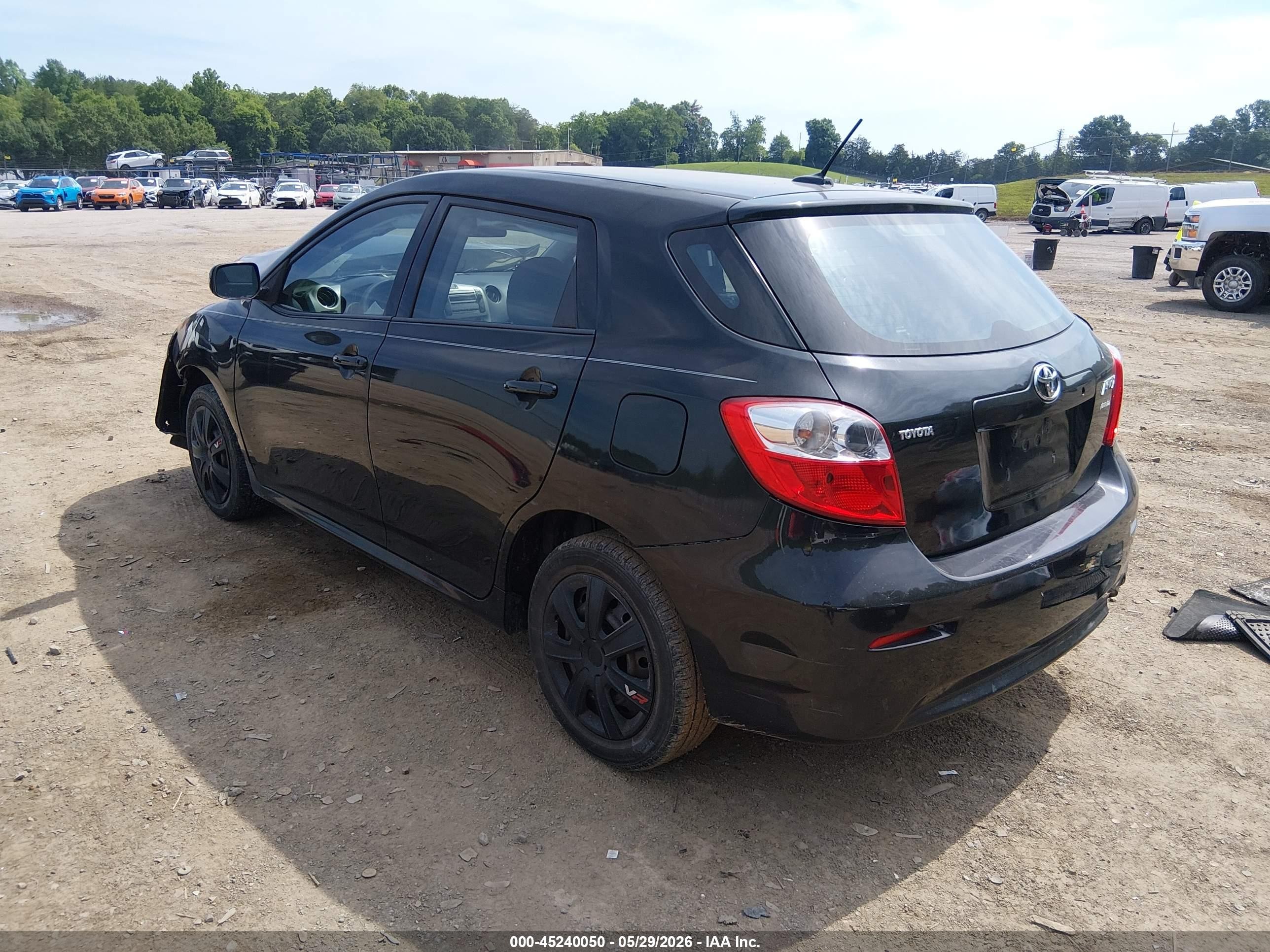 2009 Toyota Matrix   Black vin: 2T1KU40E59C065123