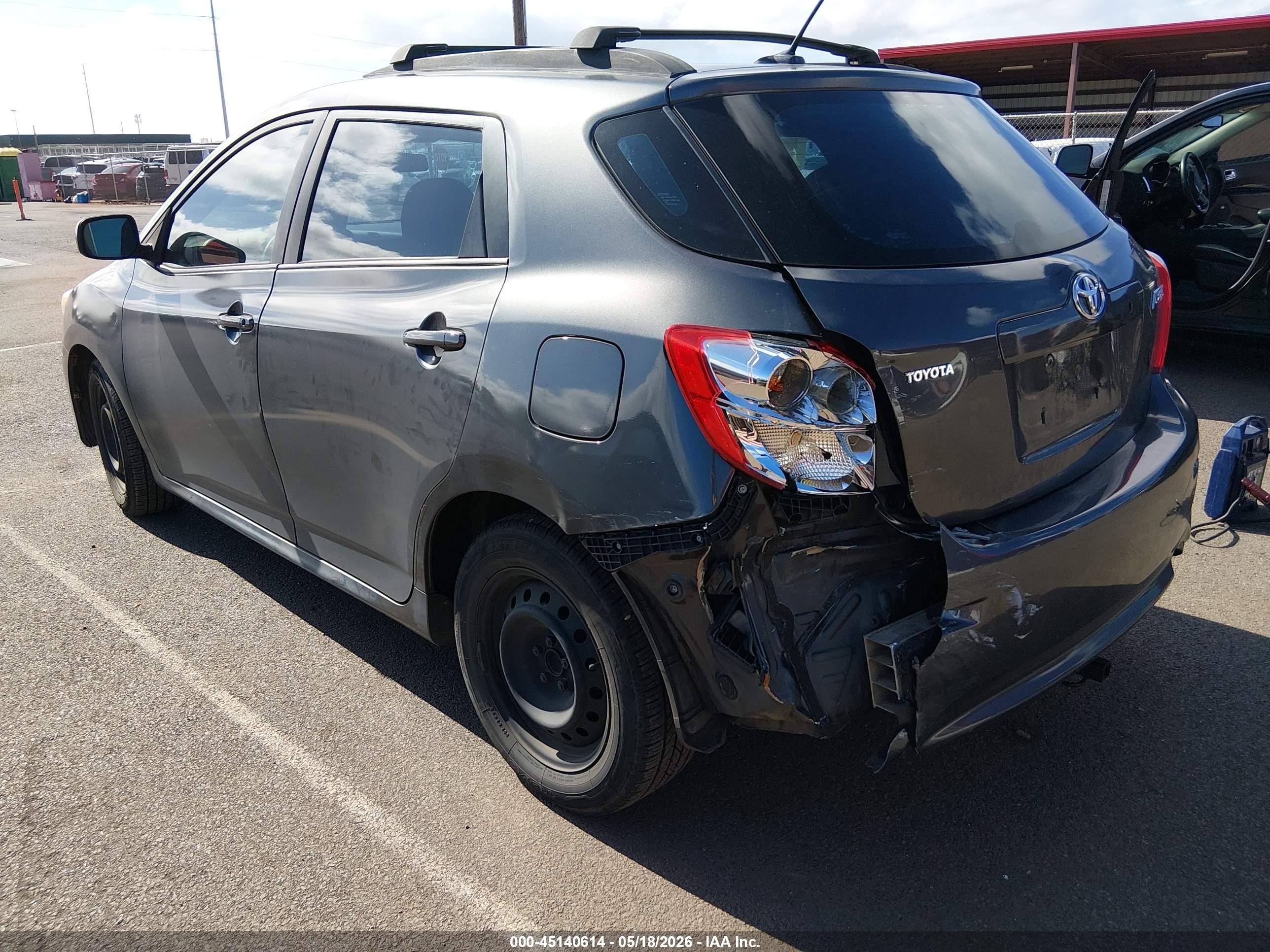 2009 Toyota Matrix   Gray vin: 2T1KU40E69C111669