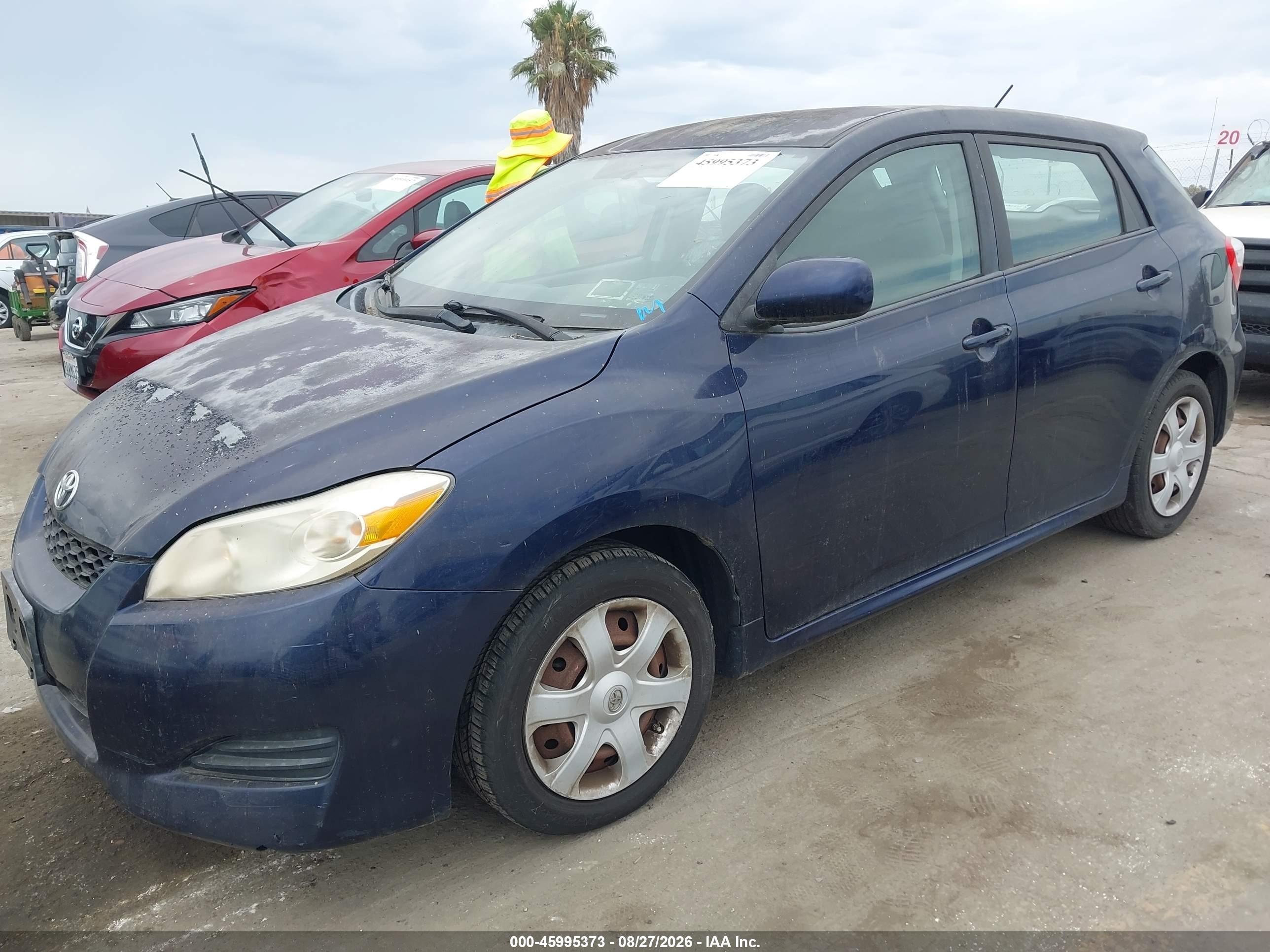 2009 Toyota Matrix   Dark Blue vin: 2T1KU40E69C118850