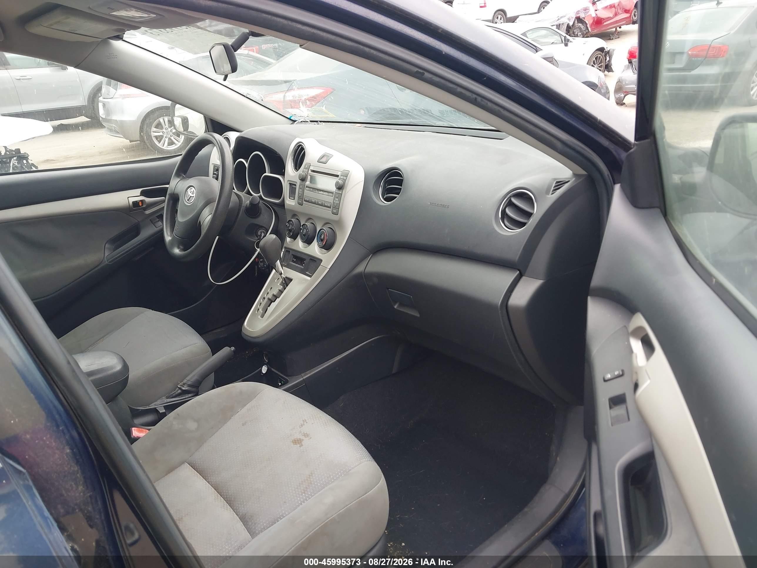 2009 Toyota Matrix   Dark Blue vin: 2T1KU40E69C118850