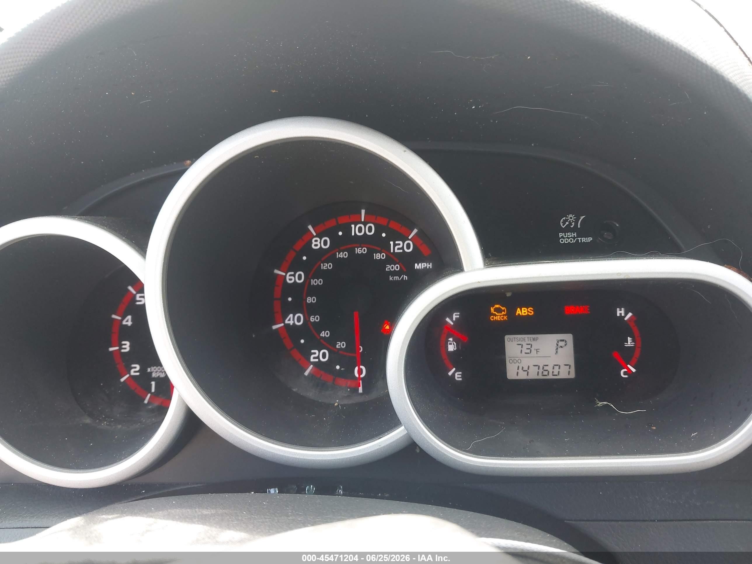2009 Toyota Matrix   Gray vin: 2T1KU40E79C006378