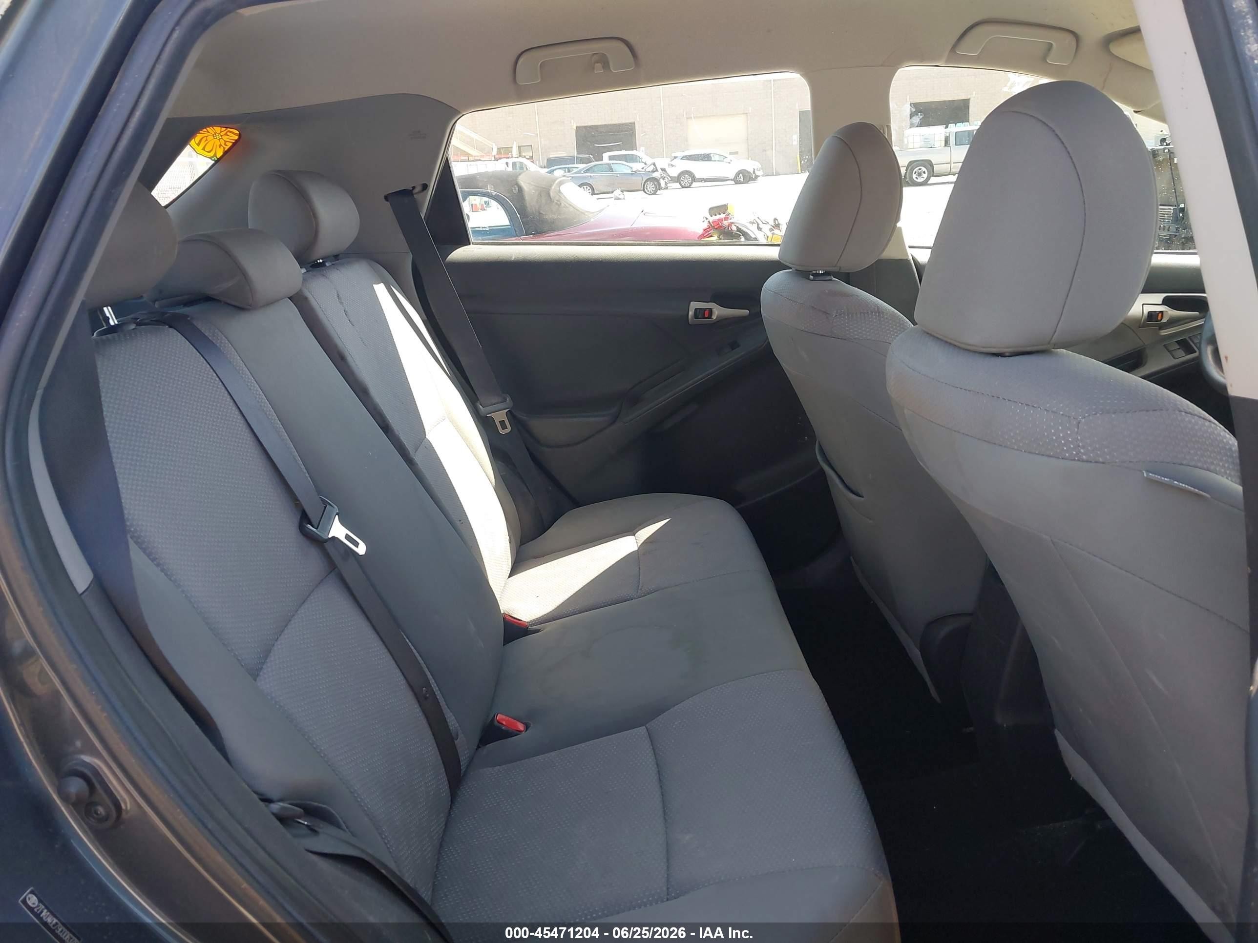 2009 Toyota Matrix   Gray vin: 2T1KU40E79C006378