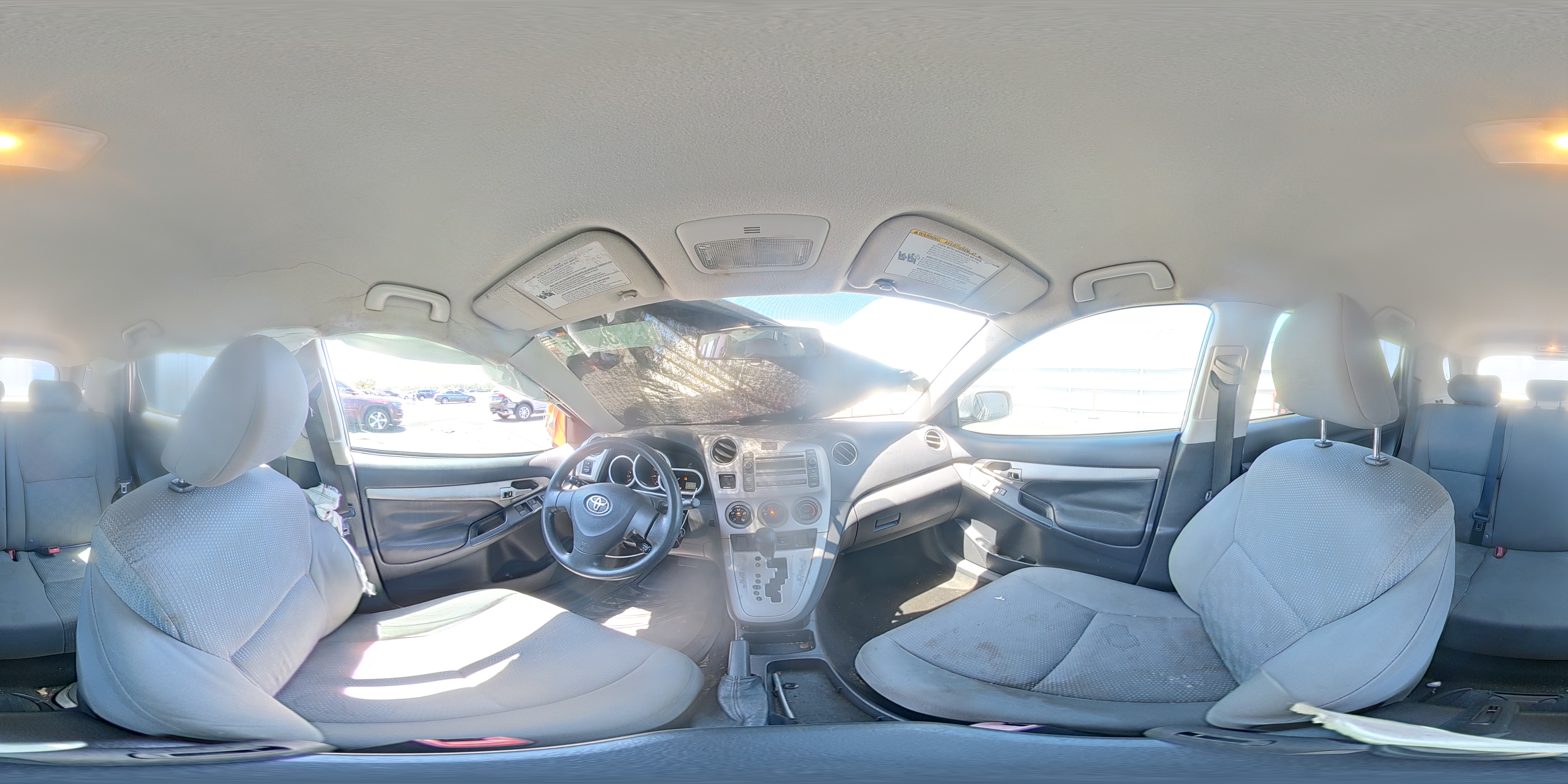2009 Toyota Matrix Base Silver vin: 2T1KU40E79C018255