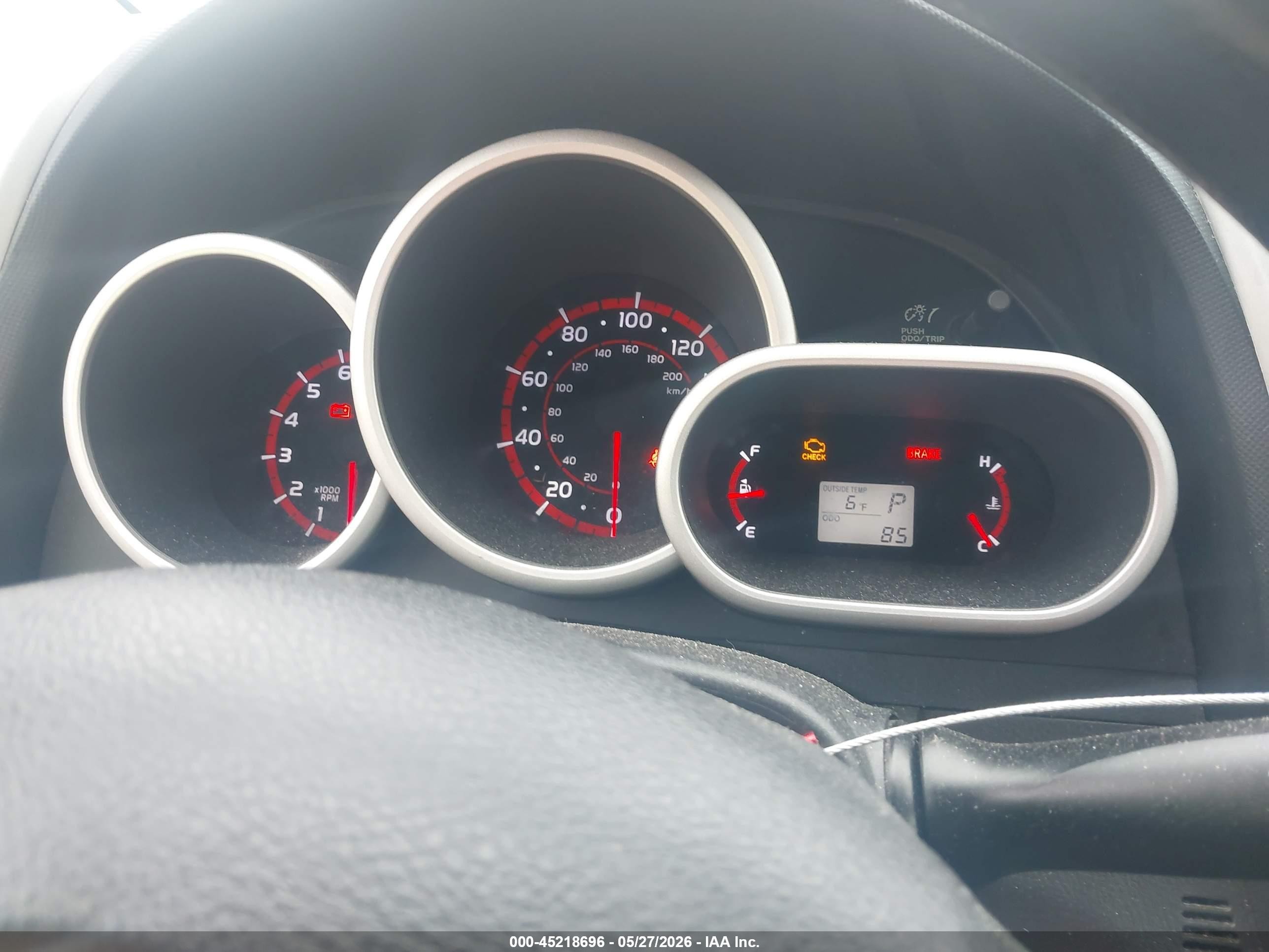 2009 Toyota Matrix   Gray vin: 2T1KU40E79C094218