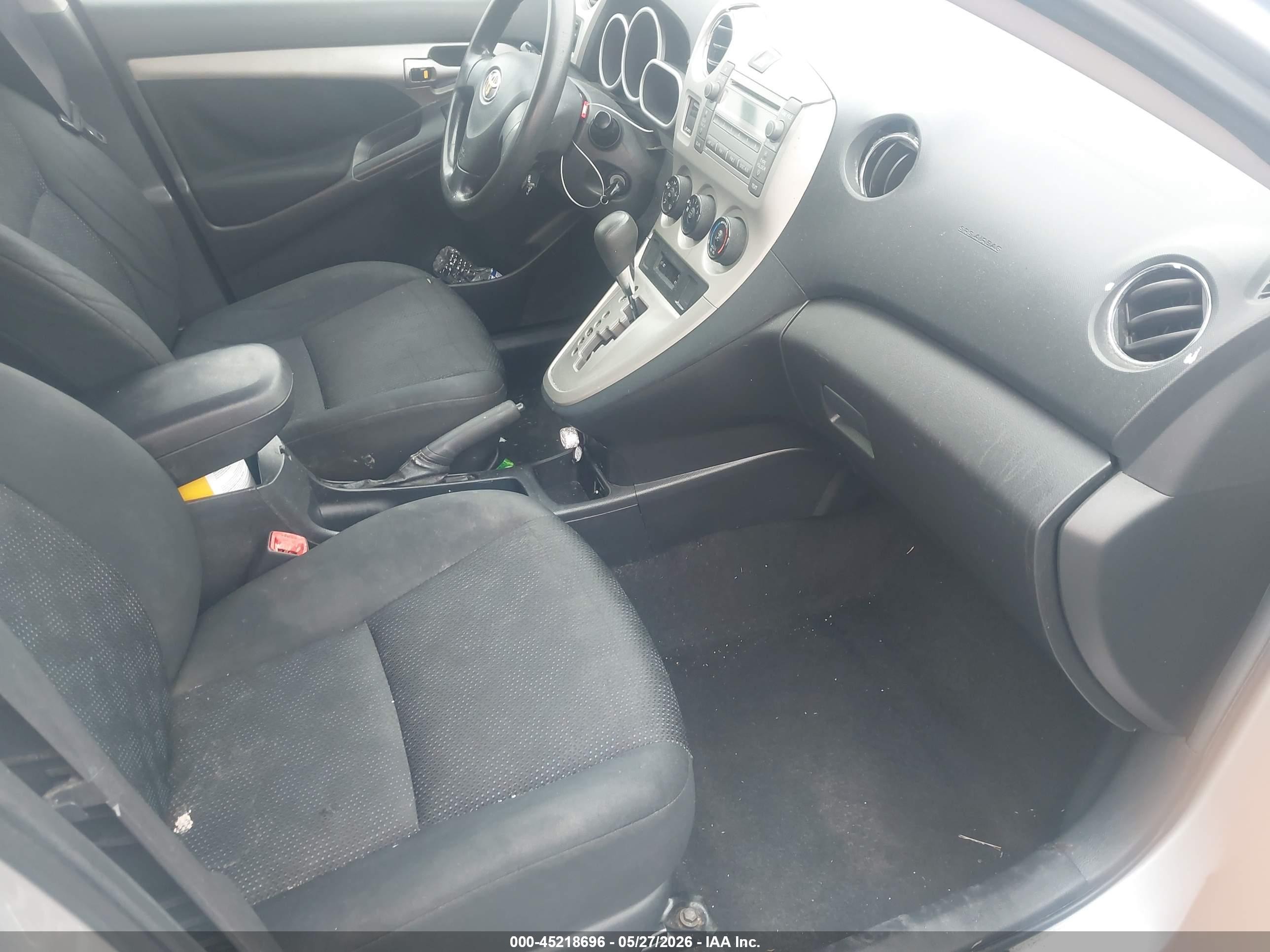 2009 Toyota Matrix   Gray vin: 2T1KU40E79C094218