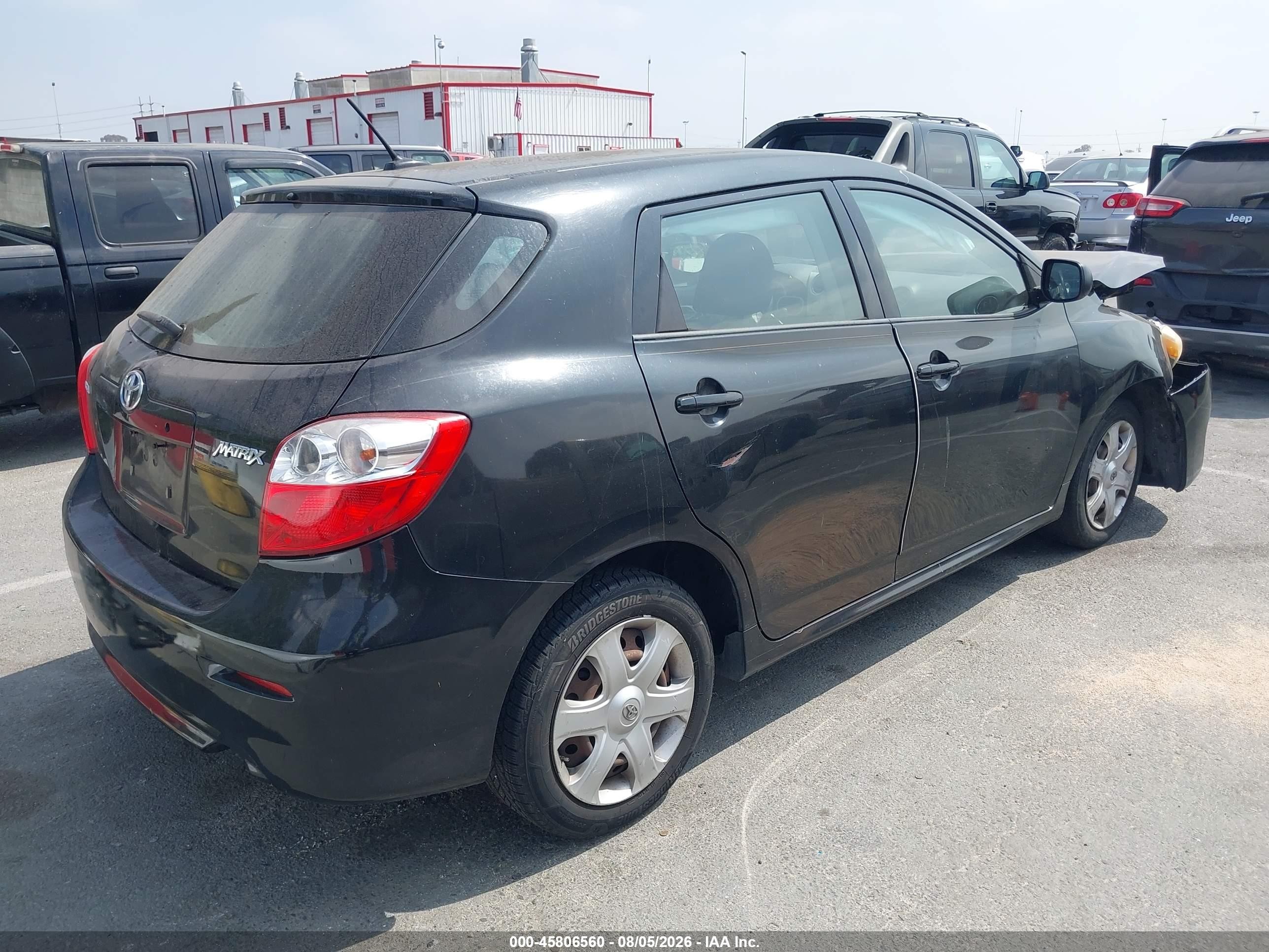 2009 Toyota Matrix   Black vin: 2T1KU40E89C038546