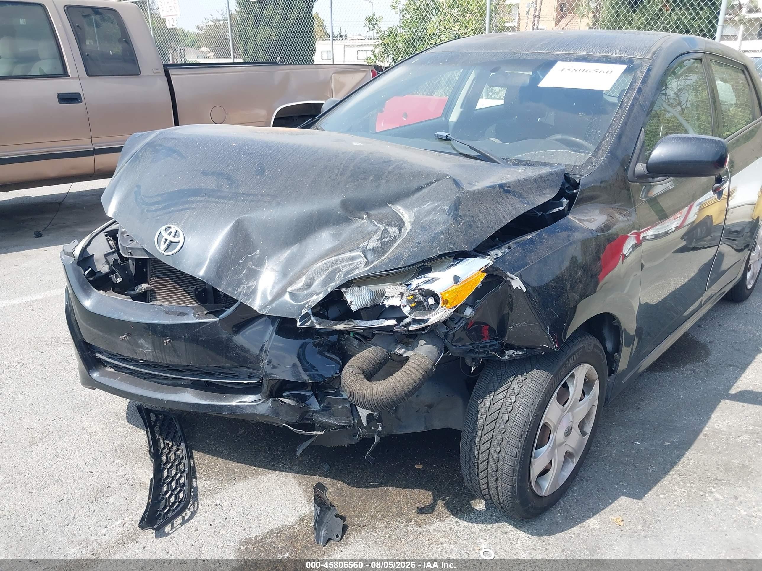 2009 Toyota Matrix   Black vin: 2T1KU40E89C038546