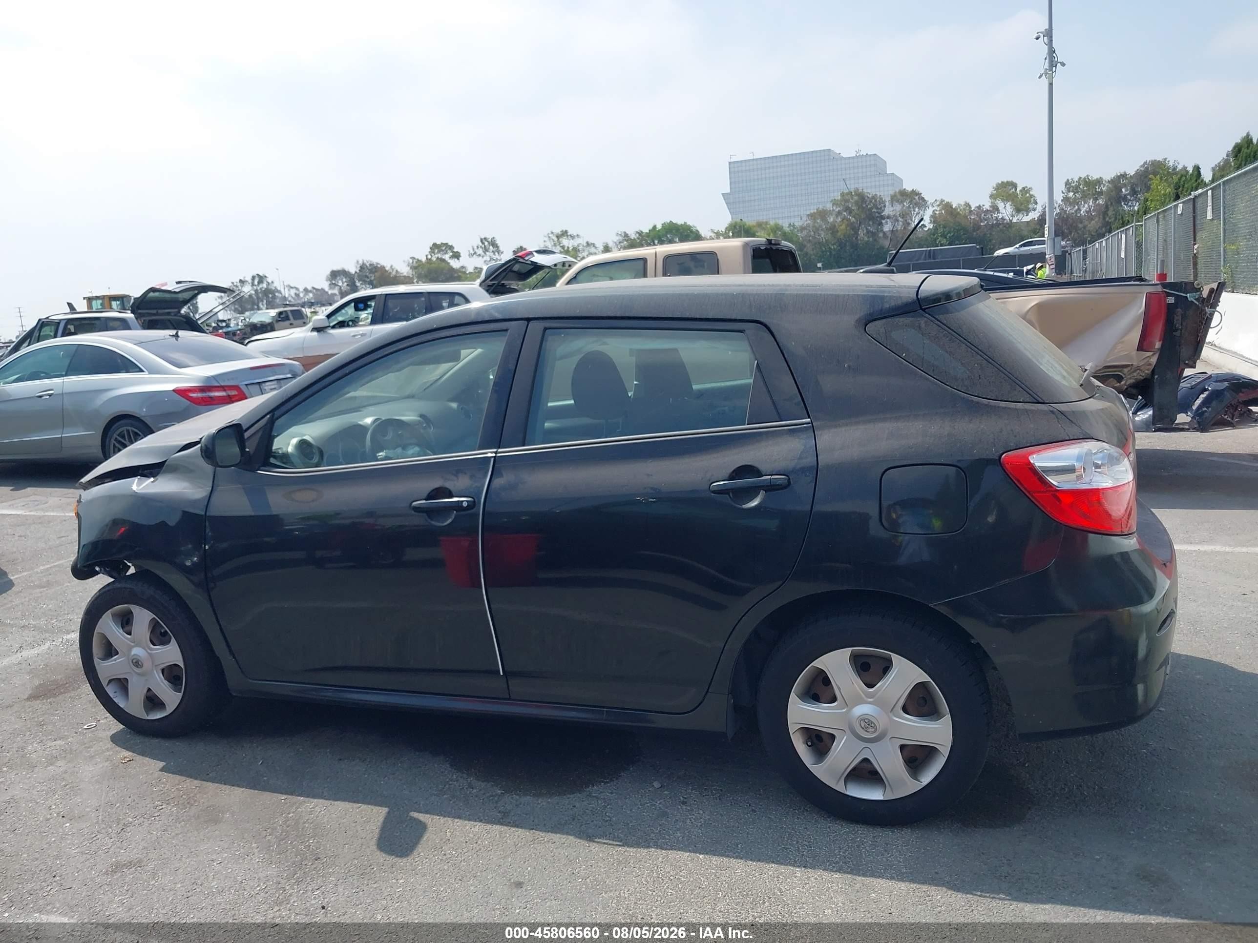 2009 Toyota Matrix   Black vin: 2T1KU40E89C038546