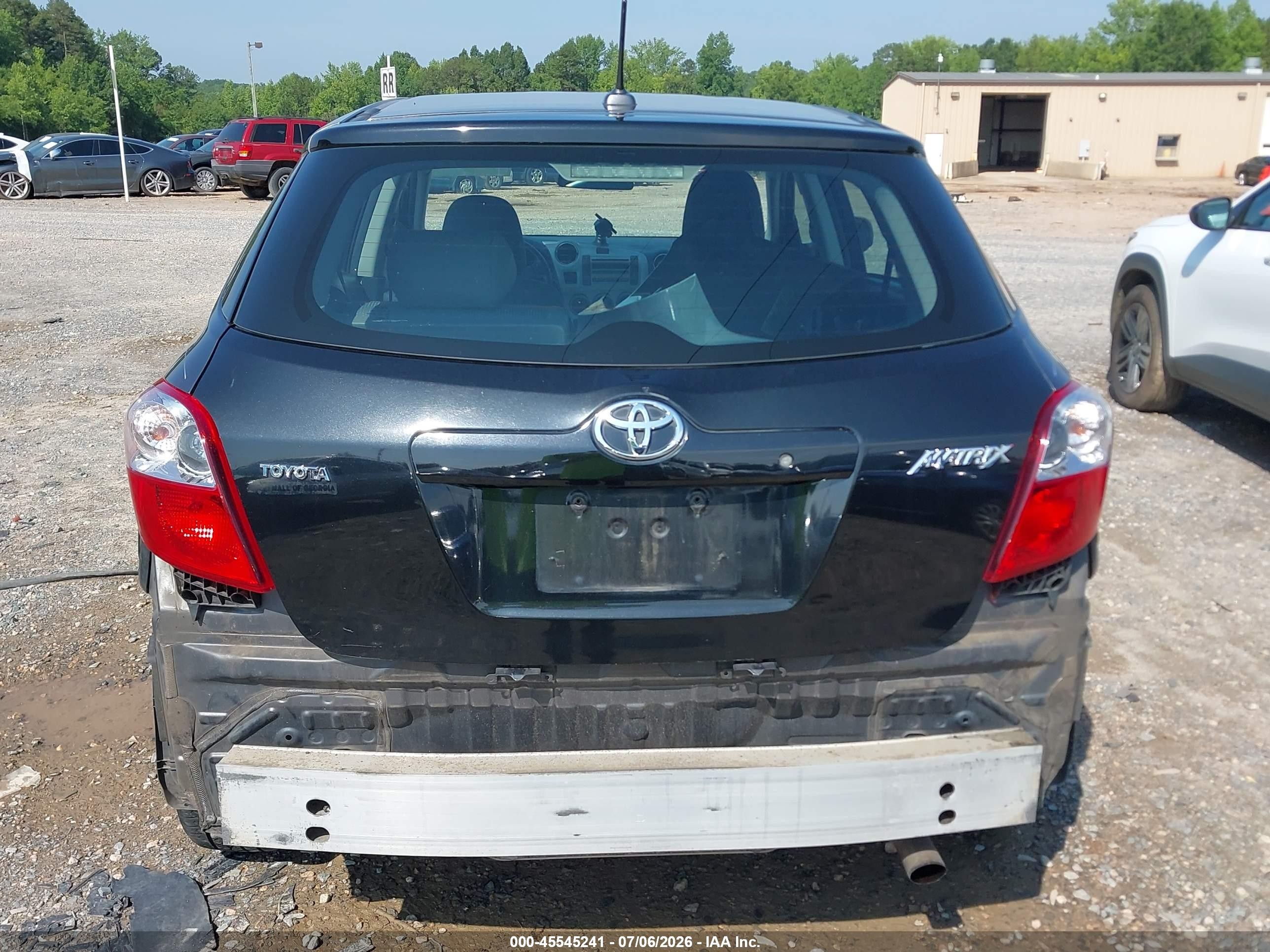 2009 Toyota Matrix   Gray vin: 2T1KU40E89C123953