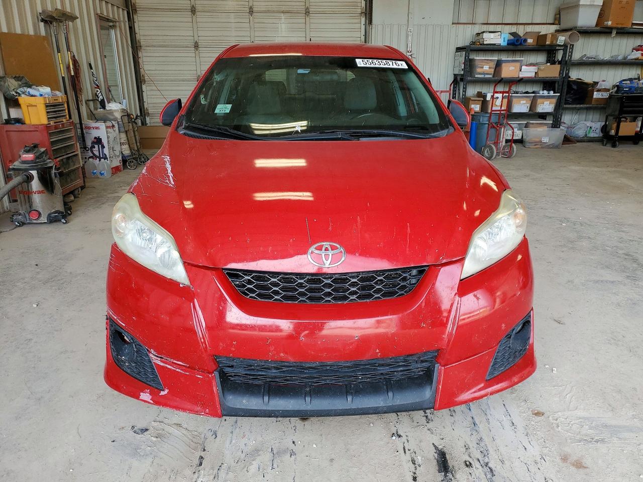 2009 Toyota Matrix Base Red vin: 2T1KU40E89C169380