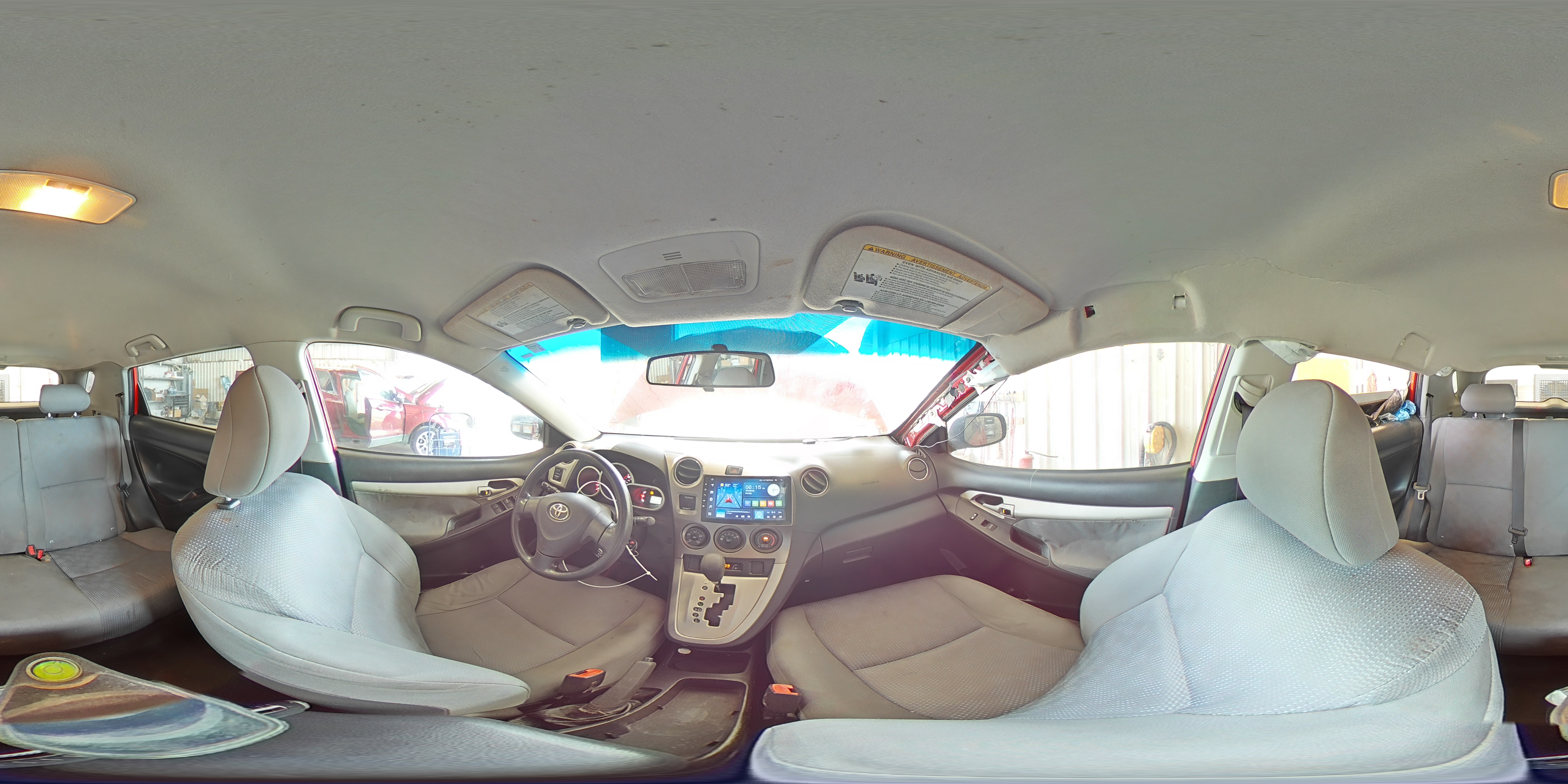 2009 Toyota Matrix Base Red vin: 2T1KU40E89C169380