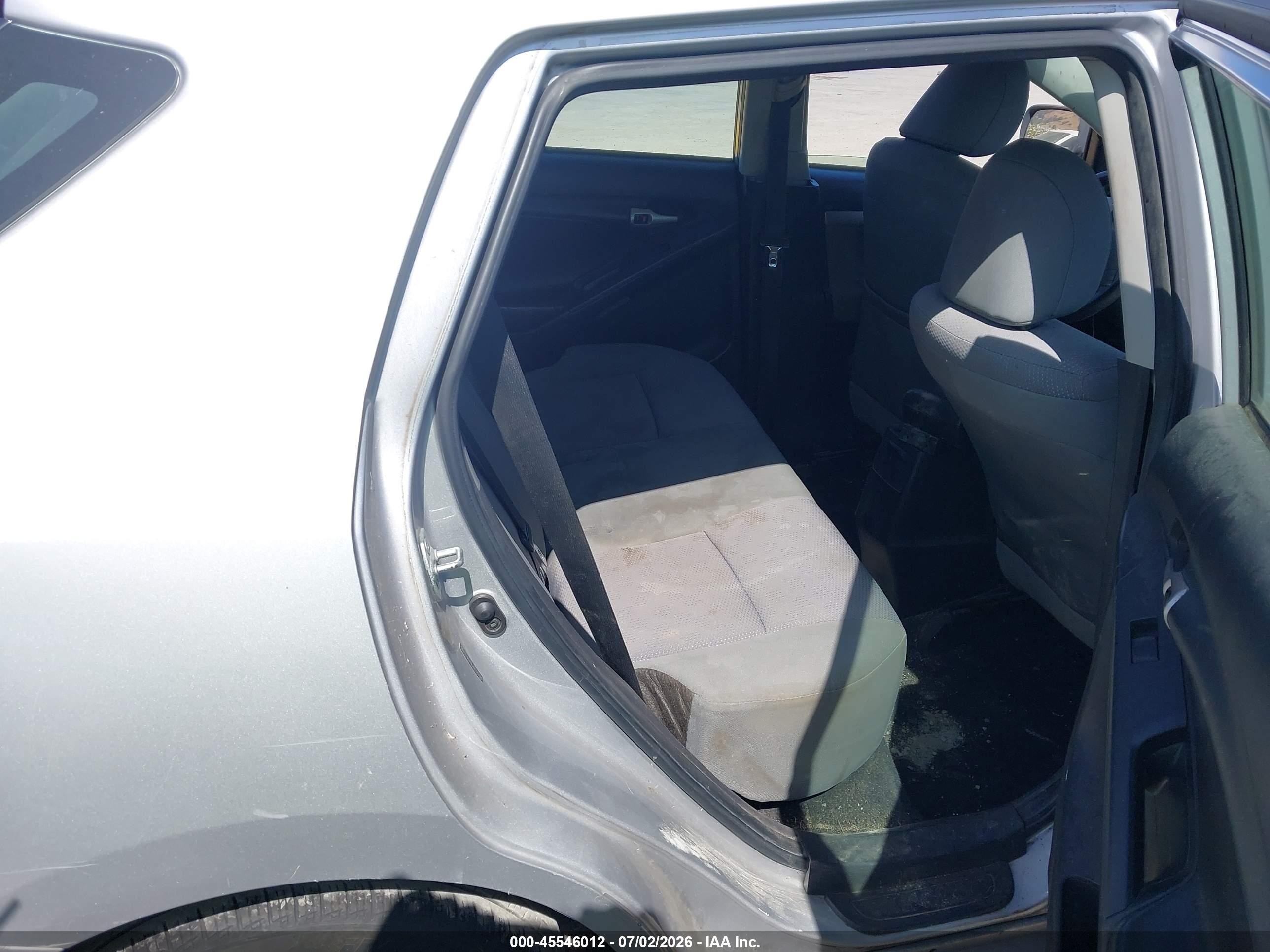 2009 Toyota Matrix   Gray vin: 2T1KU40E89C173686