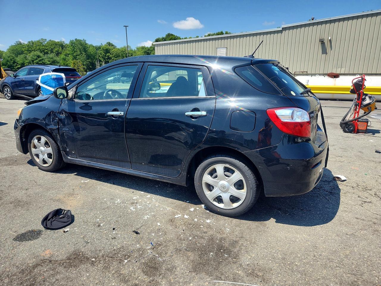 2009 Toyota Matrix Base Black vin: 2T1KU40E89C174983