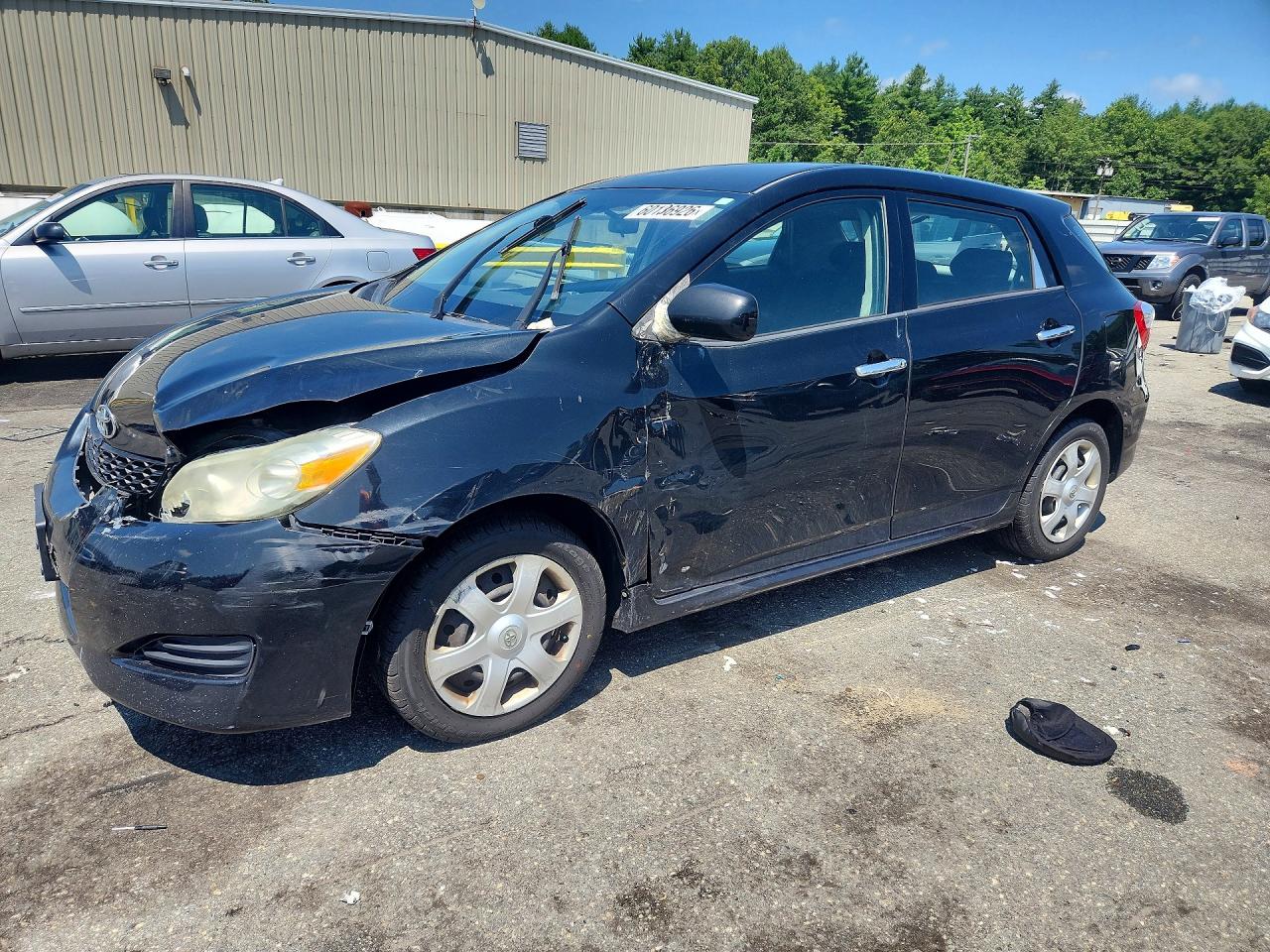 2009 Toyota Matrix Base Black vin: 2T1KU40E89C174983