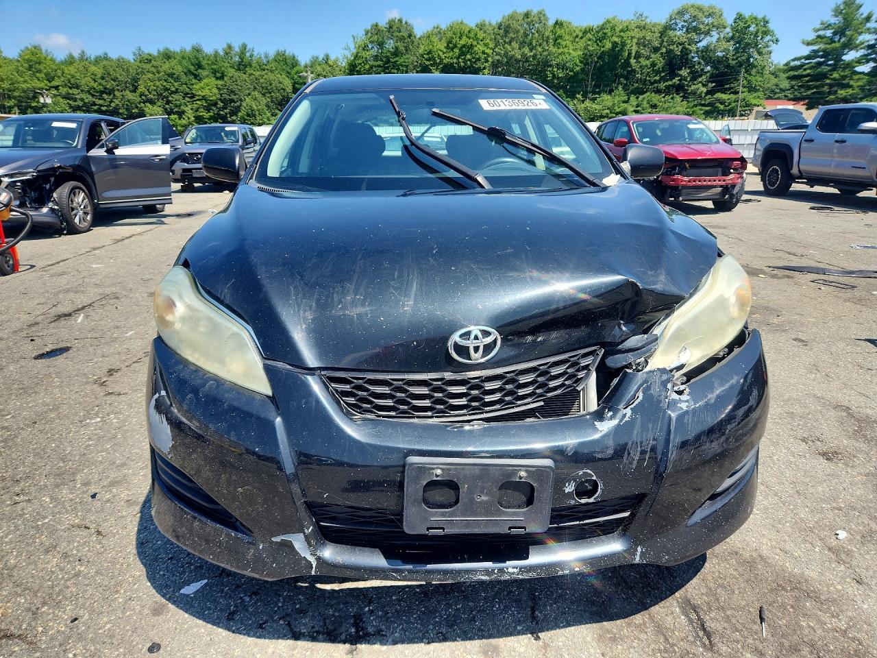 2009 Toyota Matrix Base Black vin: 2T1KU40E89C174983