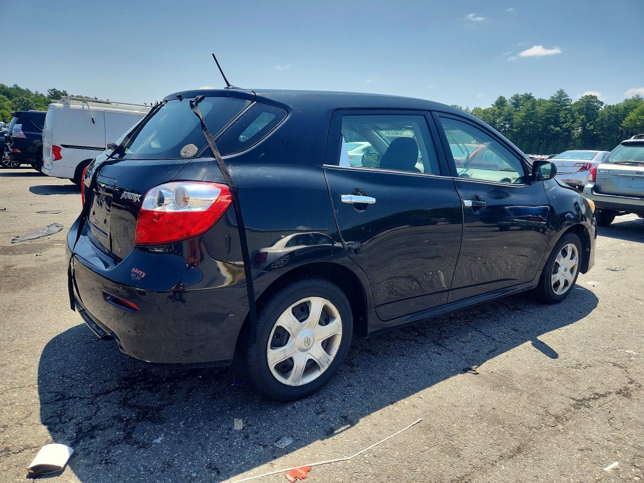 2009 Toyota Matrix Base Black vin: 2T1KU40E89C174983
