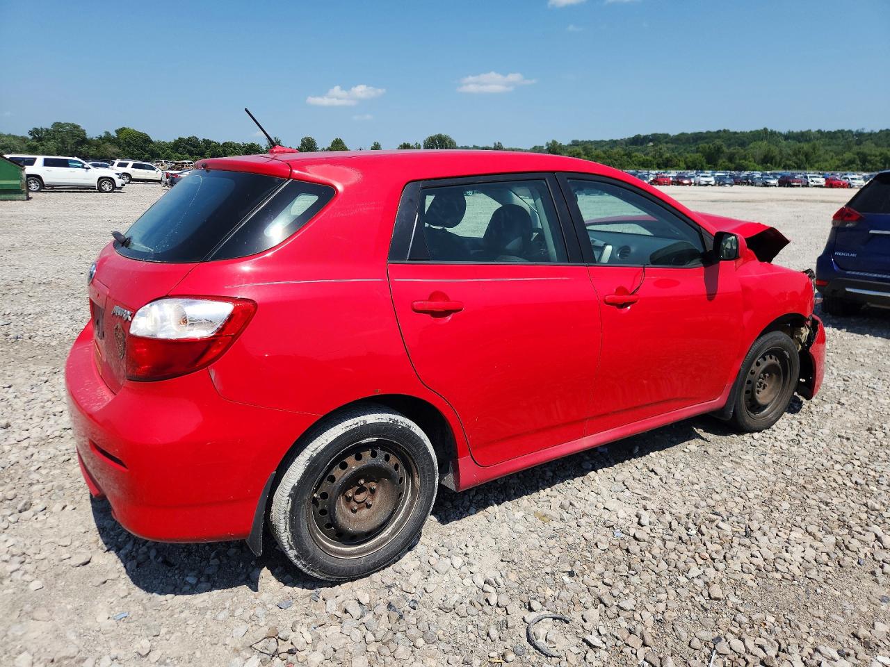 2009 Toyota Matrix Base Red vin: 2T1KU40E99C002588