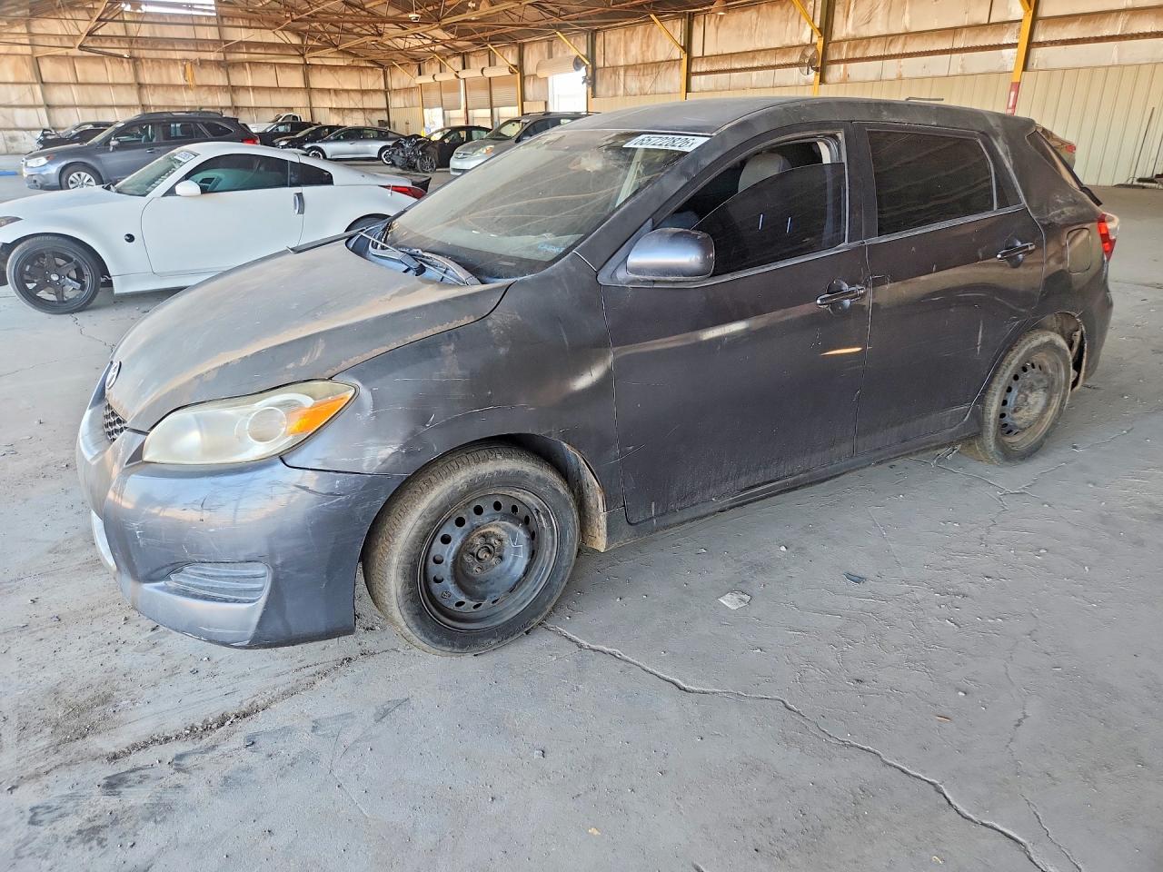 2009 Toyota Matrix Base Charcoal vin: 2T1KU40E99C016801