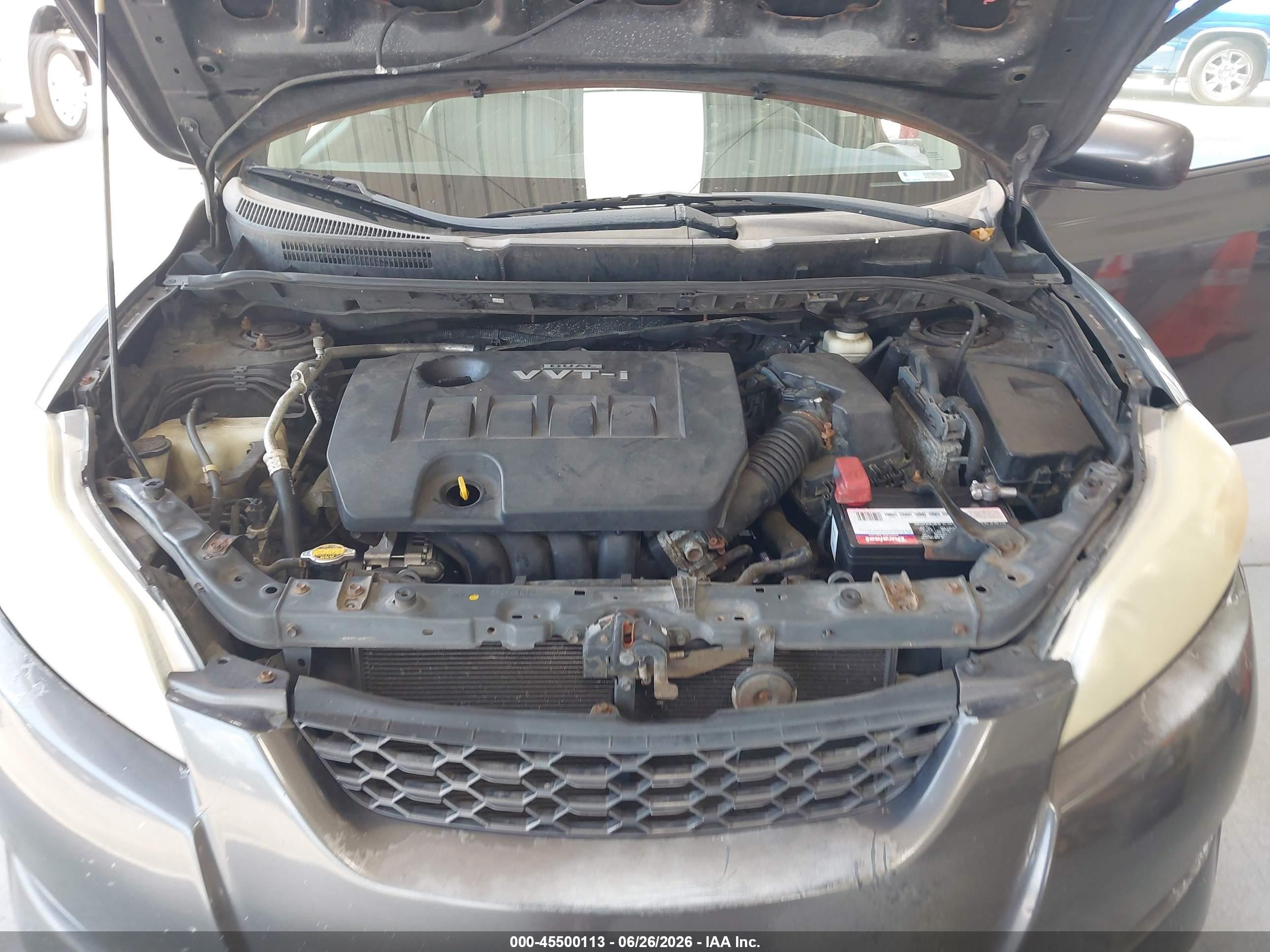 2009 Toyota Matrix   Gray vin: 2T1KU40E99C045036
