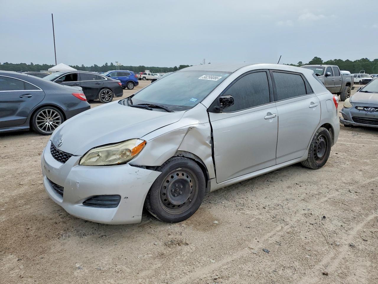 2009 Toyota Matrix Base Silver vin: 2T1KU40E99C074522