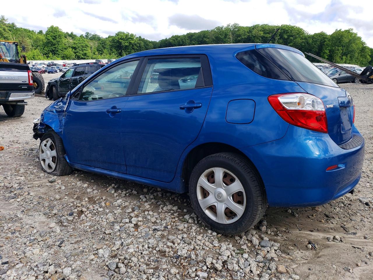 2009 Toyota Matrix Base Синий vin: 2T1KU40E99C097248