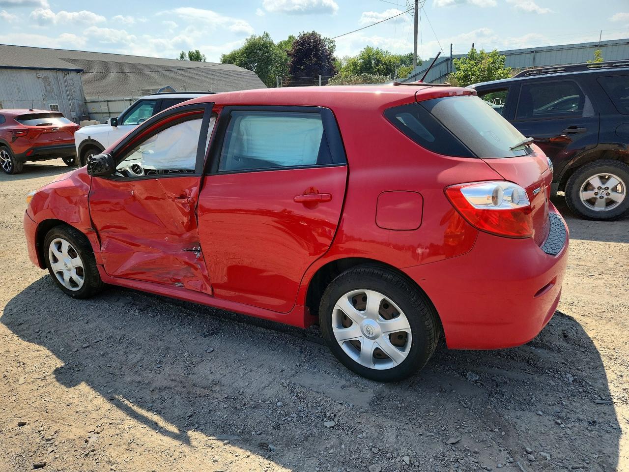 2009 Toyota Matrix Base Red vin: 2T1KU40E99C105476