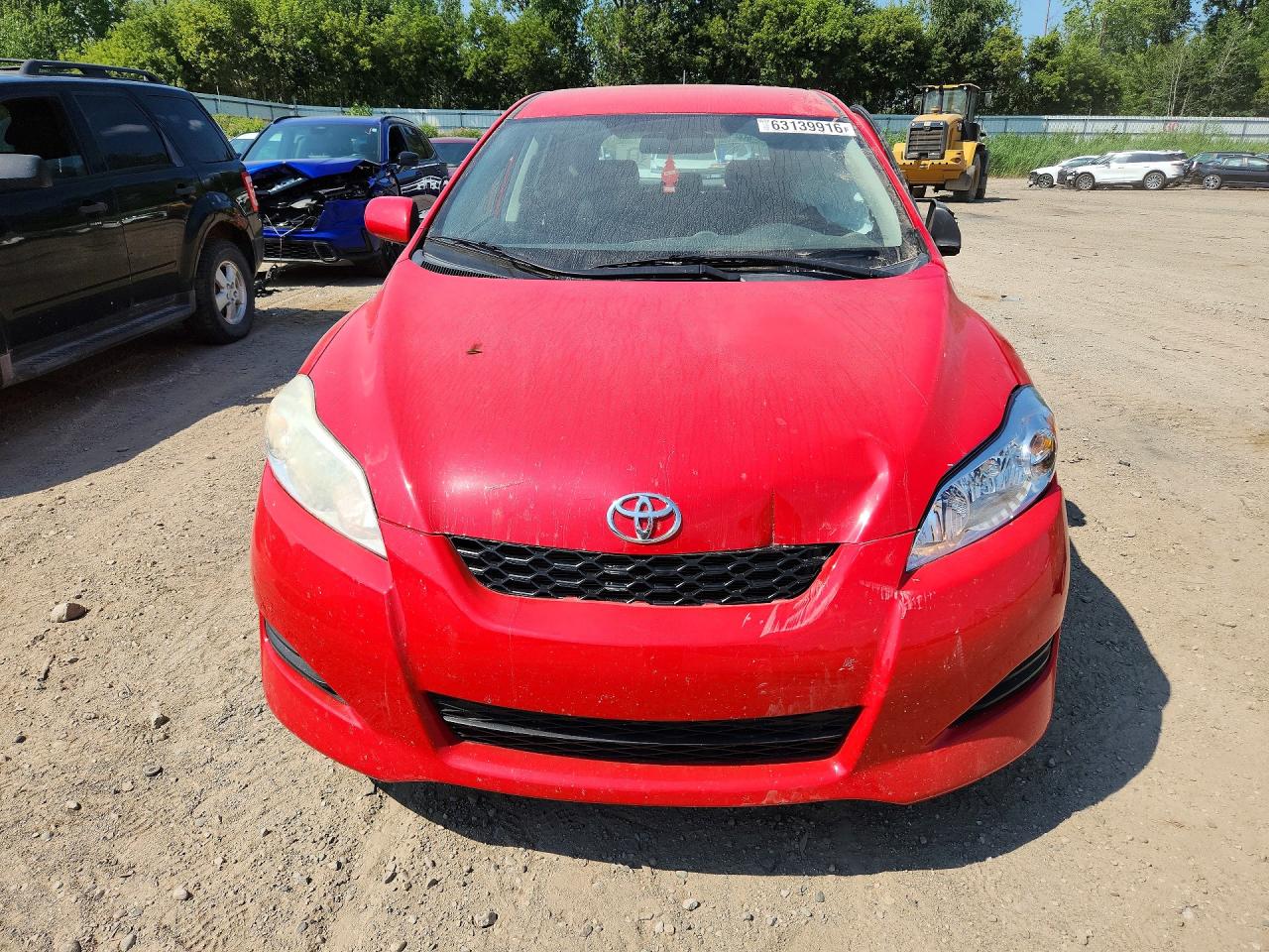2009 Toyota Matrix Base Red vin: 2T1KU40E99C105476